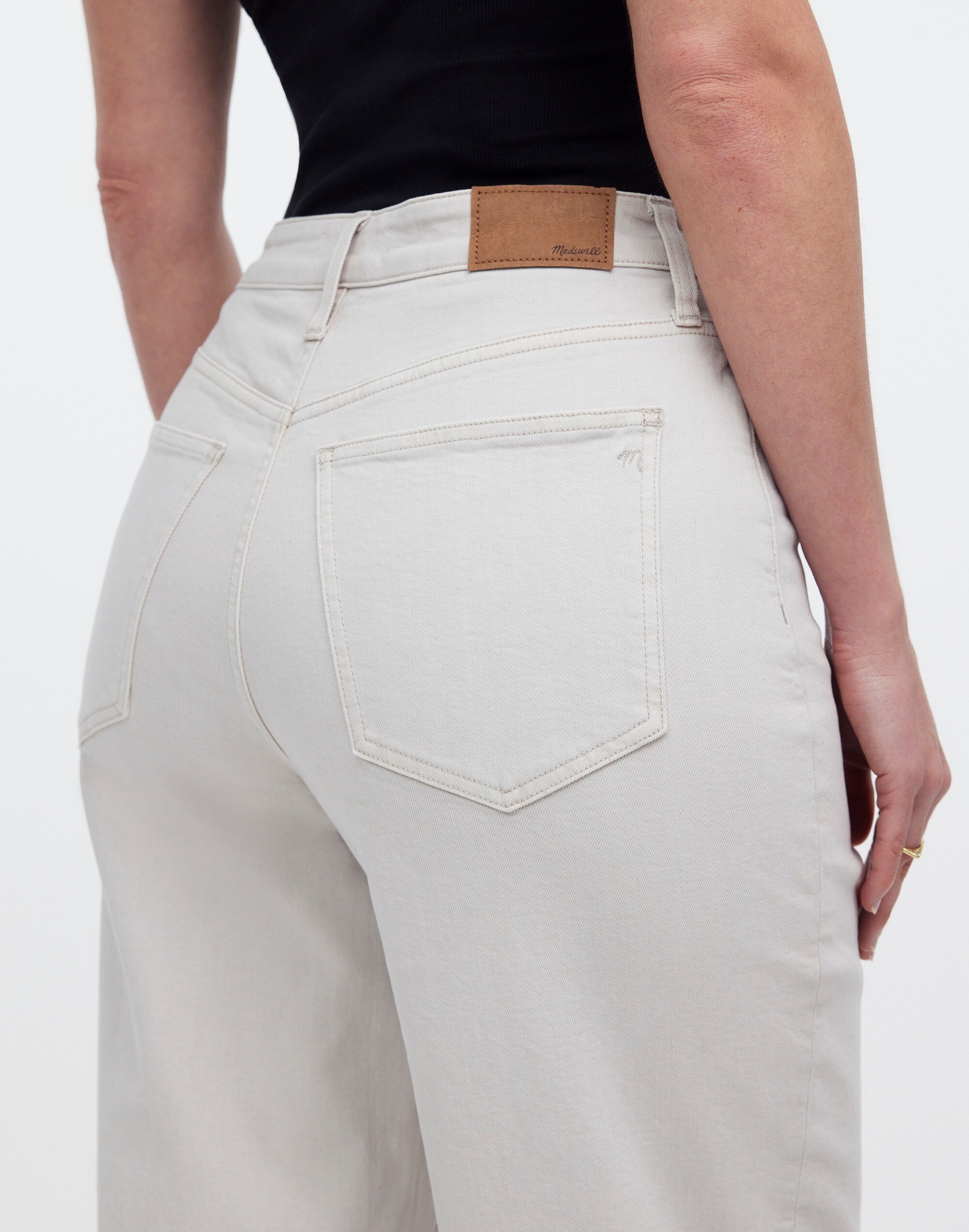 The Curvy Perfect Vintage Wide-Leg Crop Jean