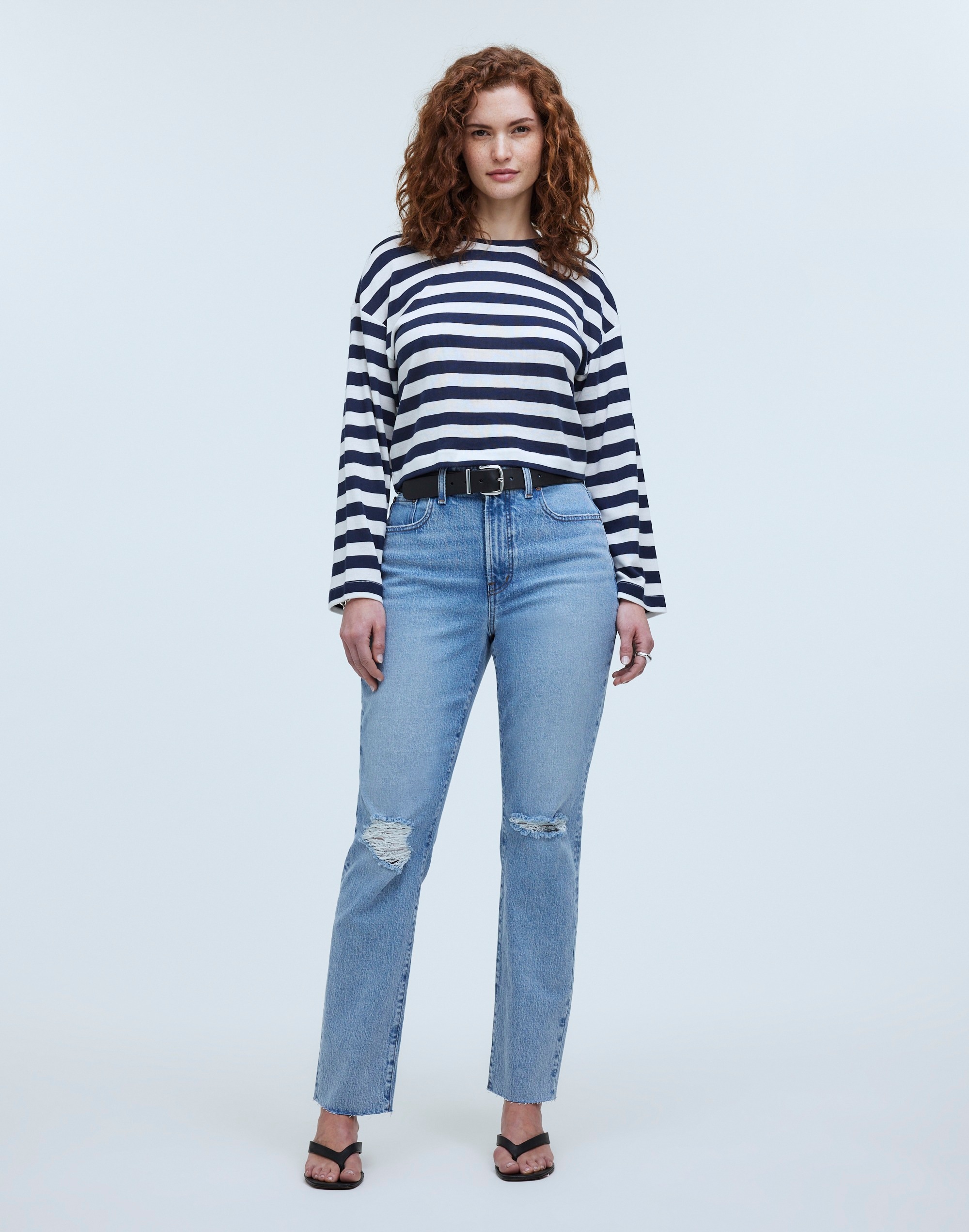 Mw The Curvy Perfect Vintage Jean In Charnley Wash