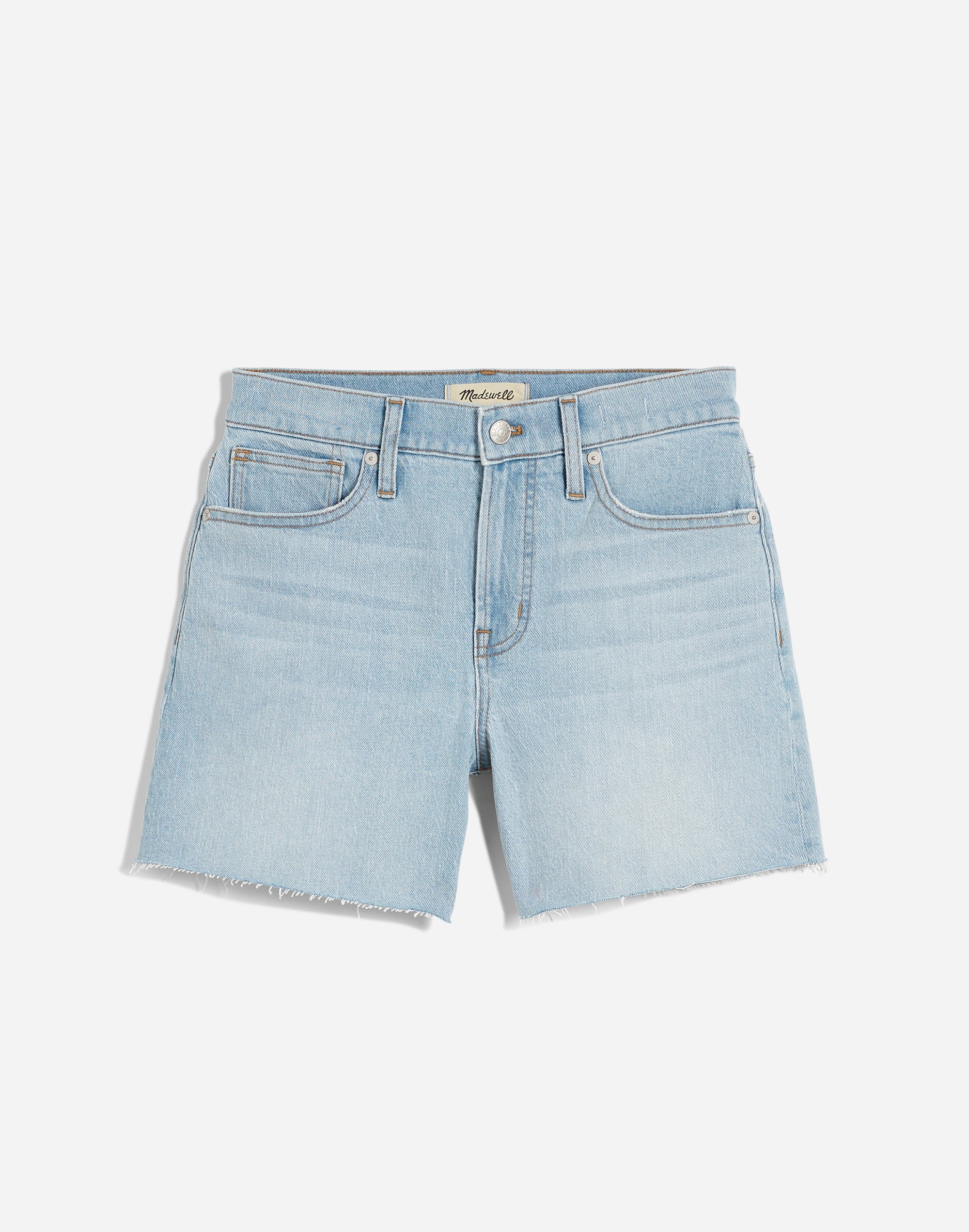 The Perfect Vintage Jean Short in Fitzgerald Wash: Raw-Hem Edition