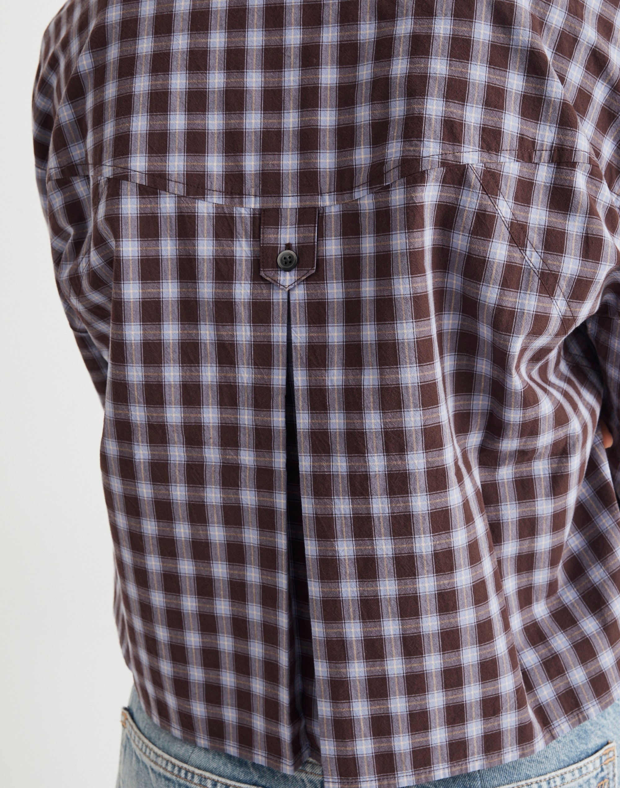 The Signature Poplin Crop Shirt