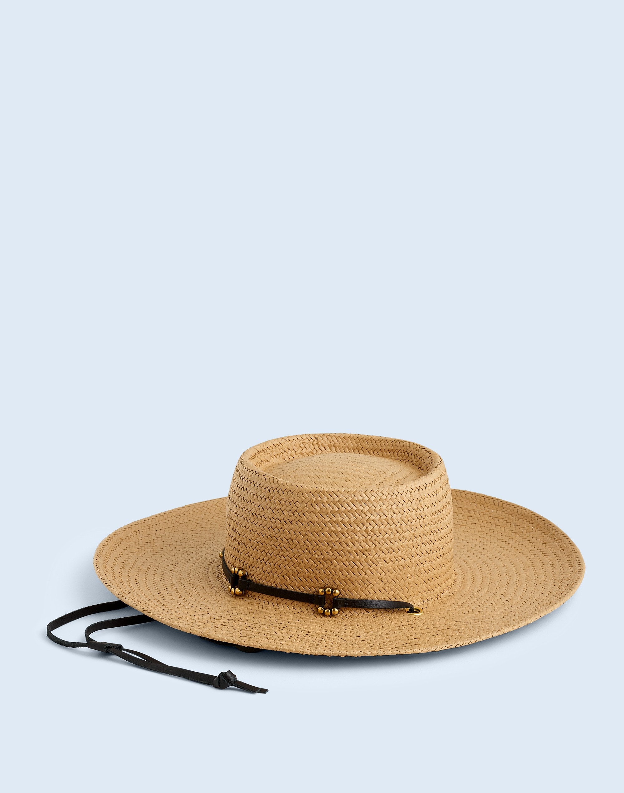 Mw Straw Oversized Sunhat In Brown