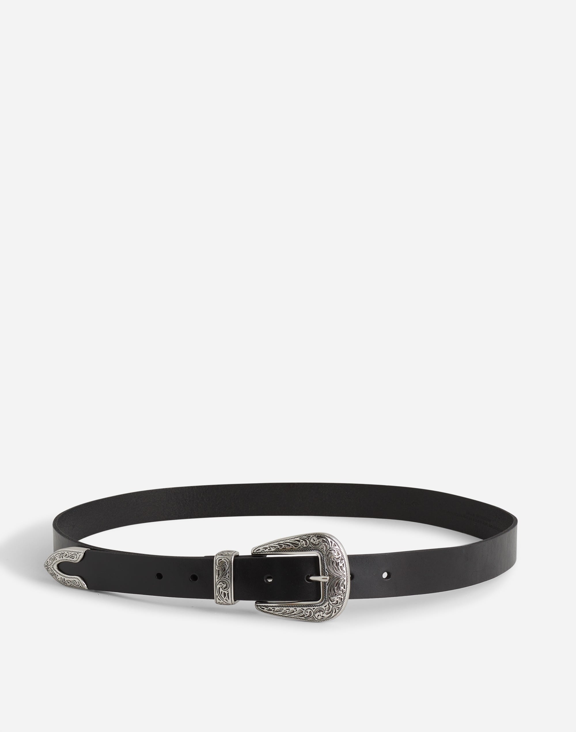 Leather Western Belt