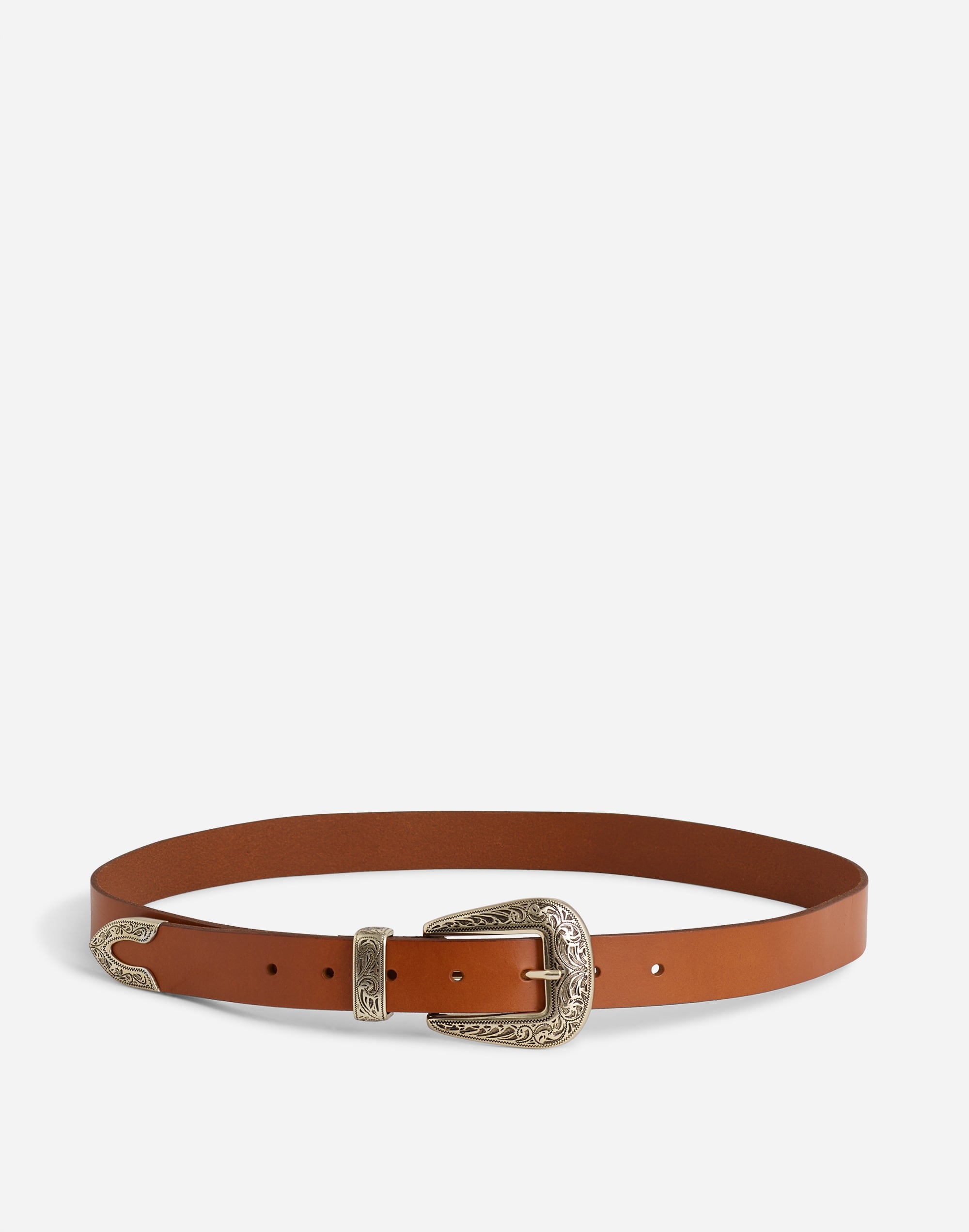 Leather Western Belt