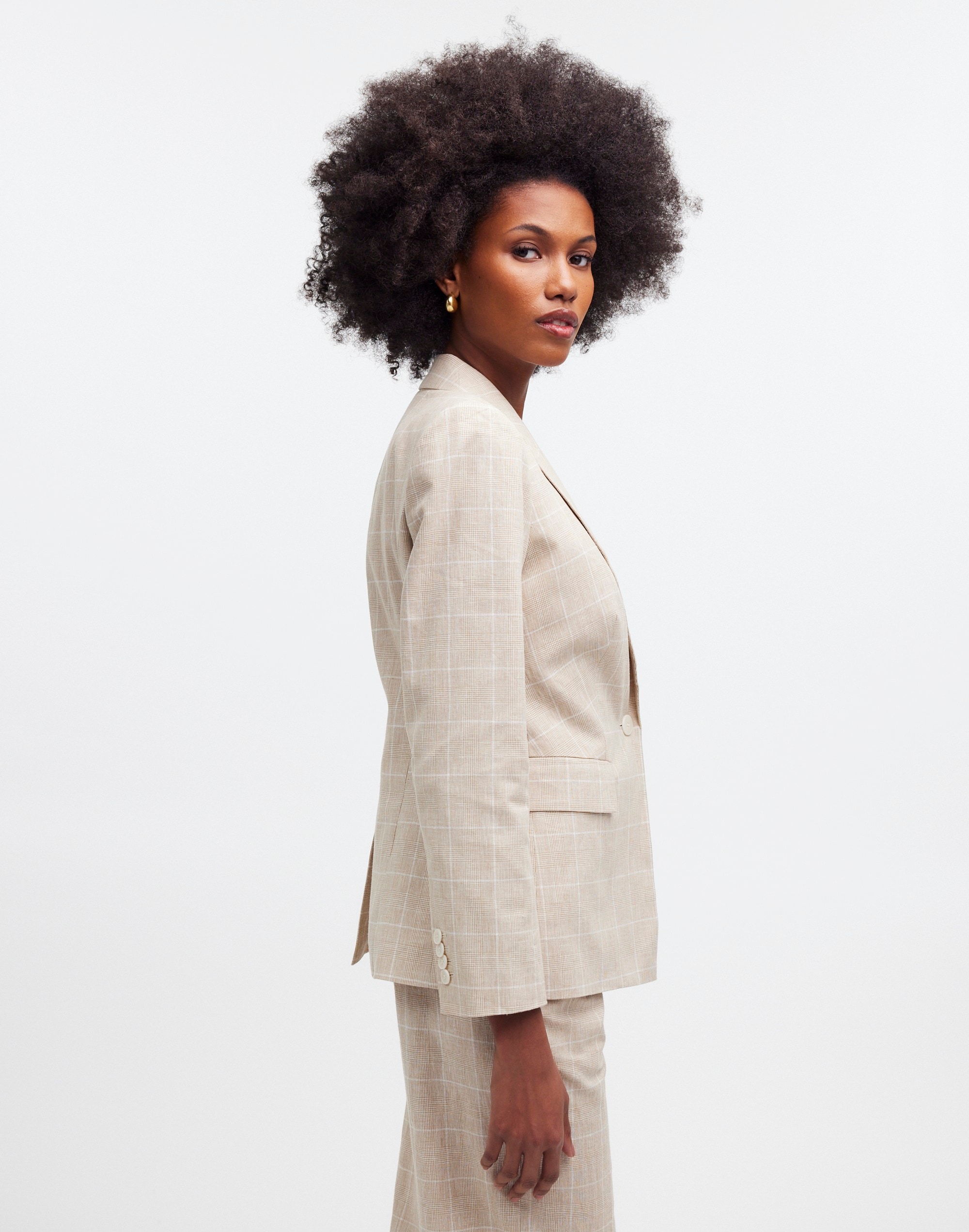 The Slim Blazer in Plaid