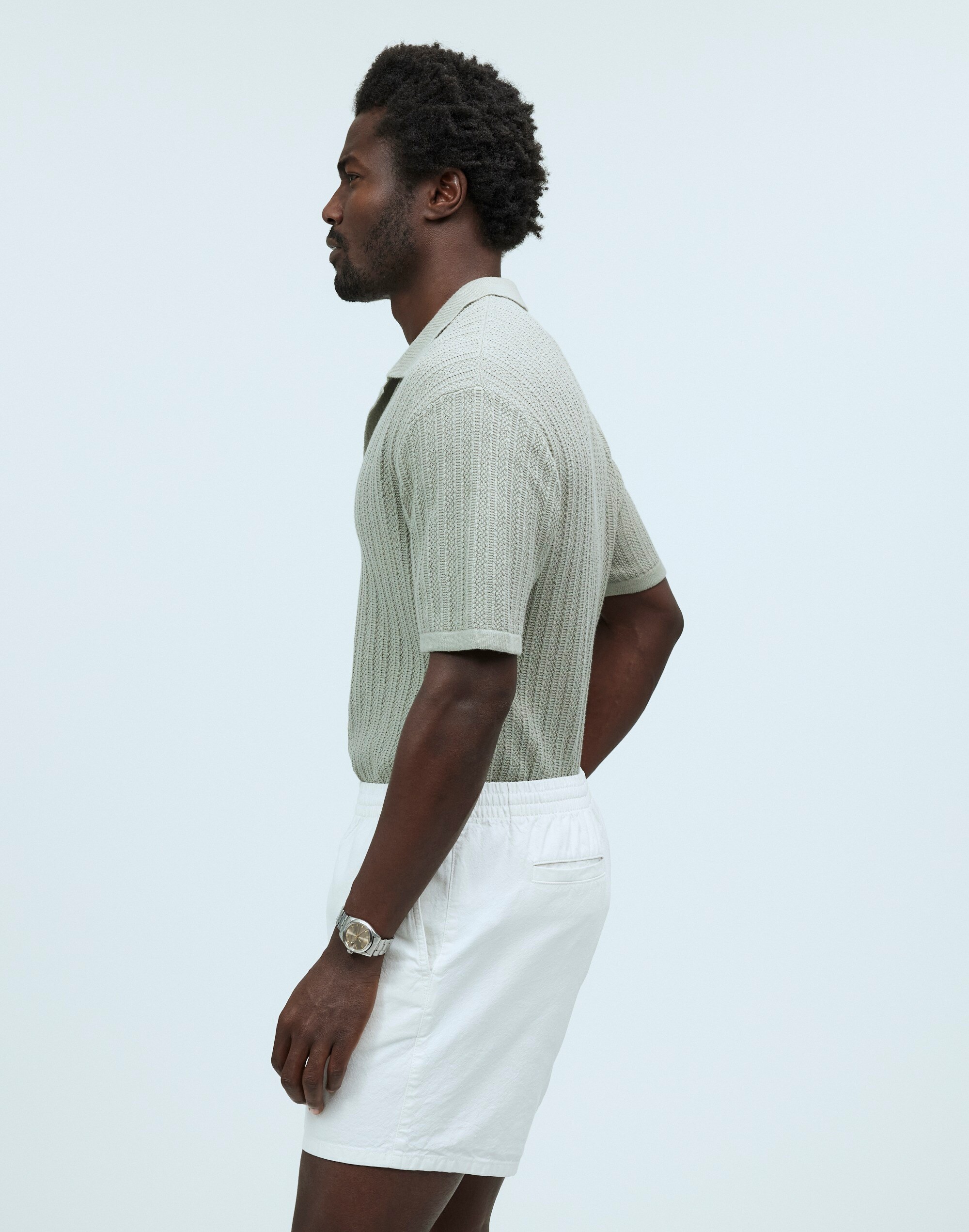 Cotton-Hemp Blend Everywear Shorts