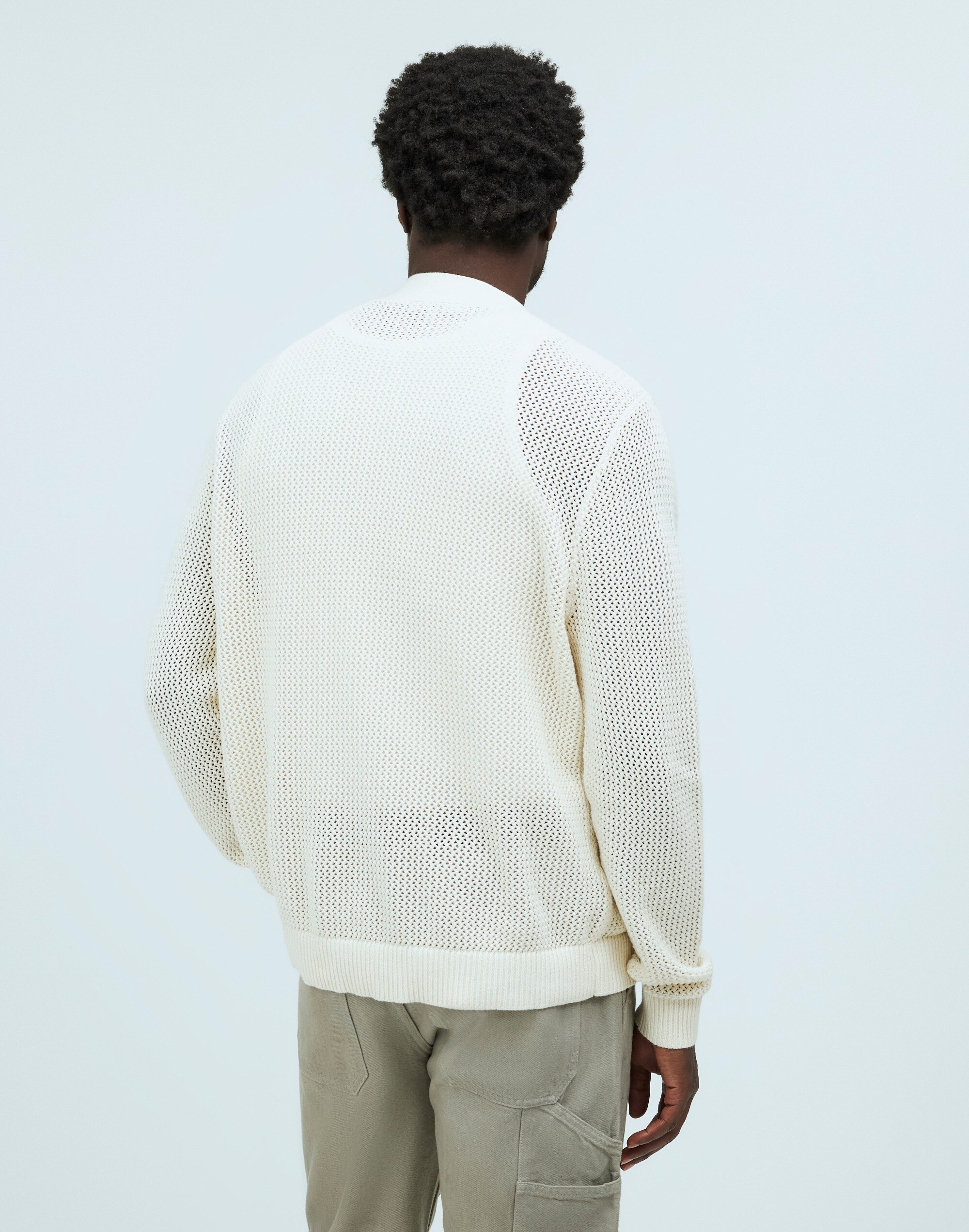 Open-Stitch Cardigan