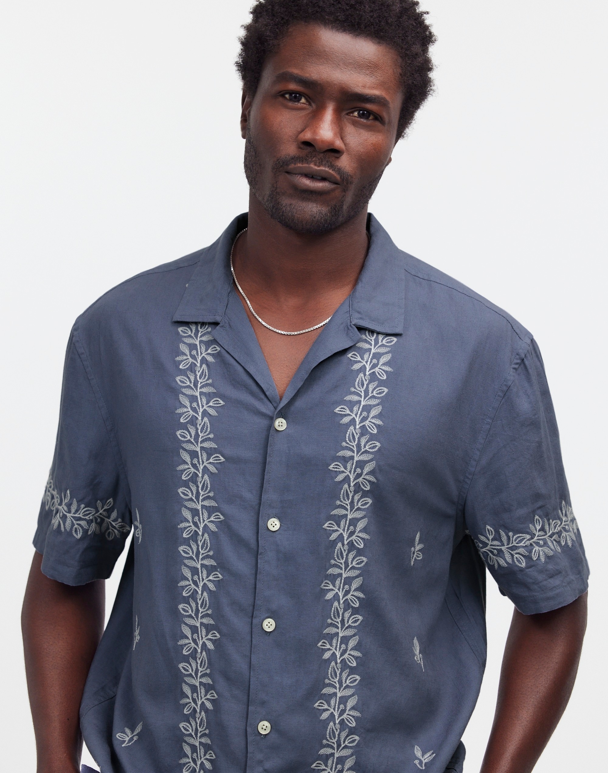 トップス EAPHI EMBROIDERY SHORT SLEEVE SHIRTS トップス Eaphi EMBROIDERY SHORT SLEEVE SHIRTS EMBROIDERY