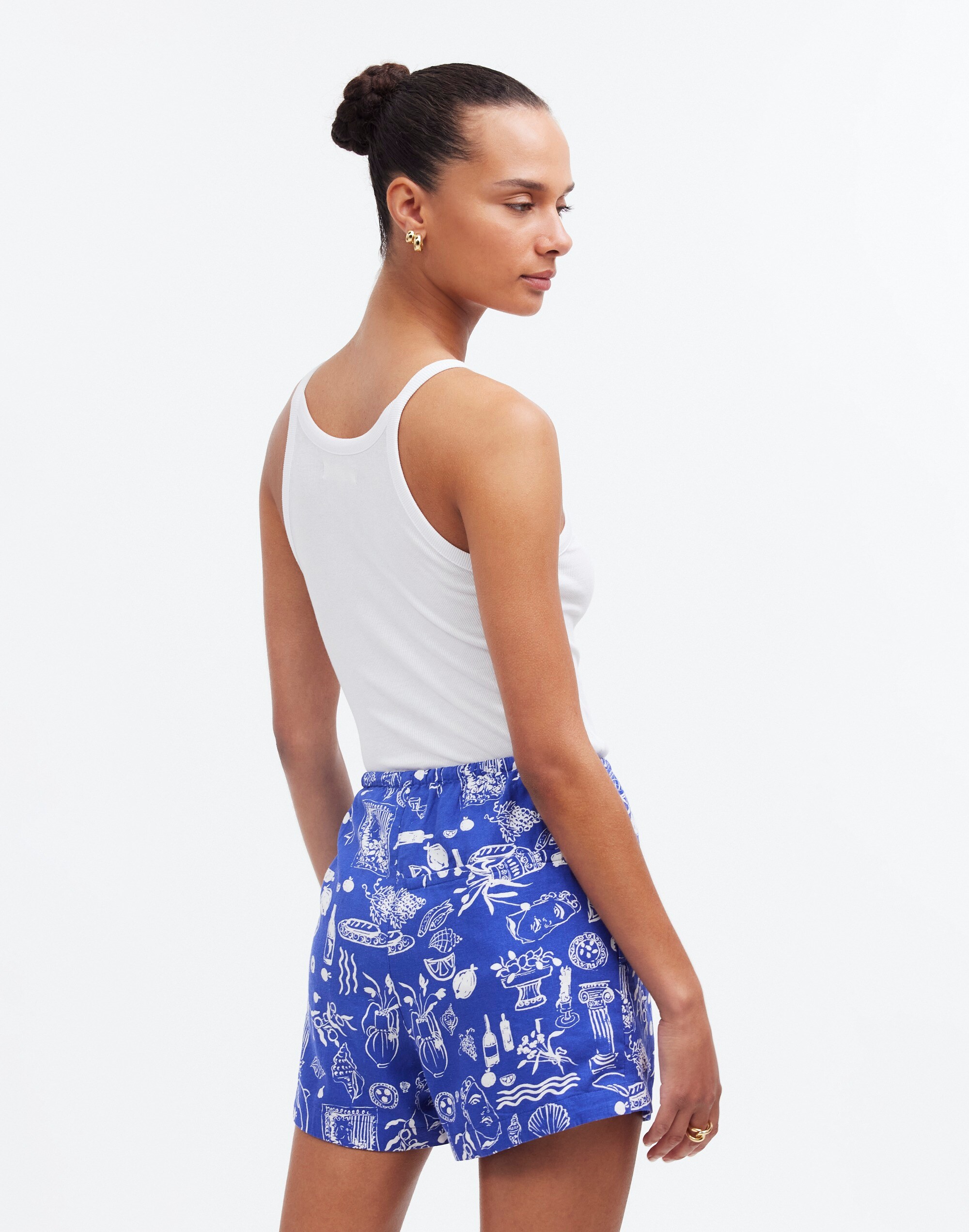 Madewell x Lisa Says Gah! Drawstring Pull-On Shorts