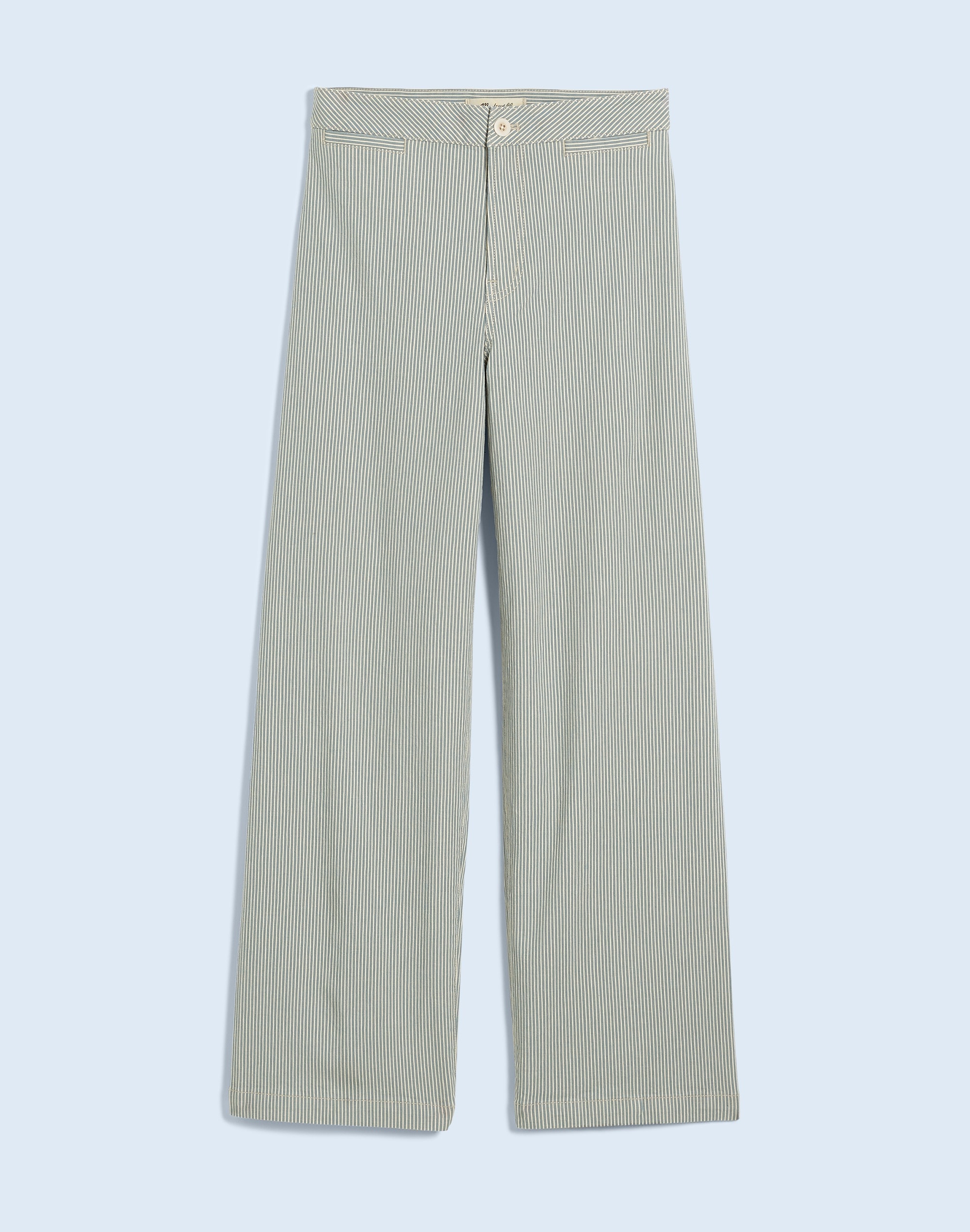 The Emmett Wide-Leg Crop Pant: Welt Pocket Edition
