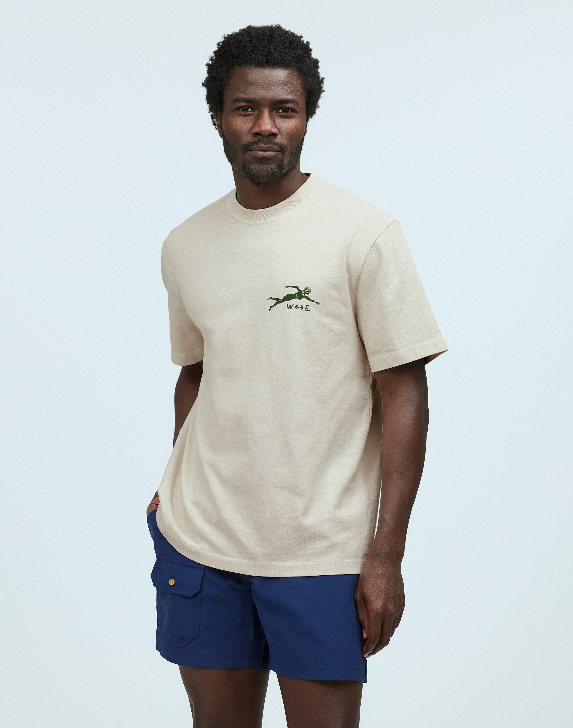 Madewell x William Ellery Convertible Kite Graphic Tee