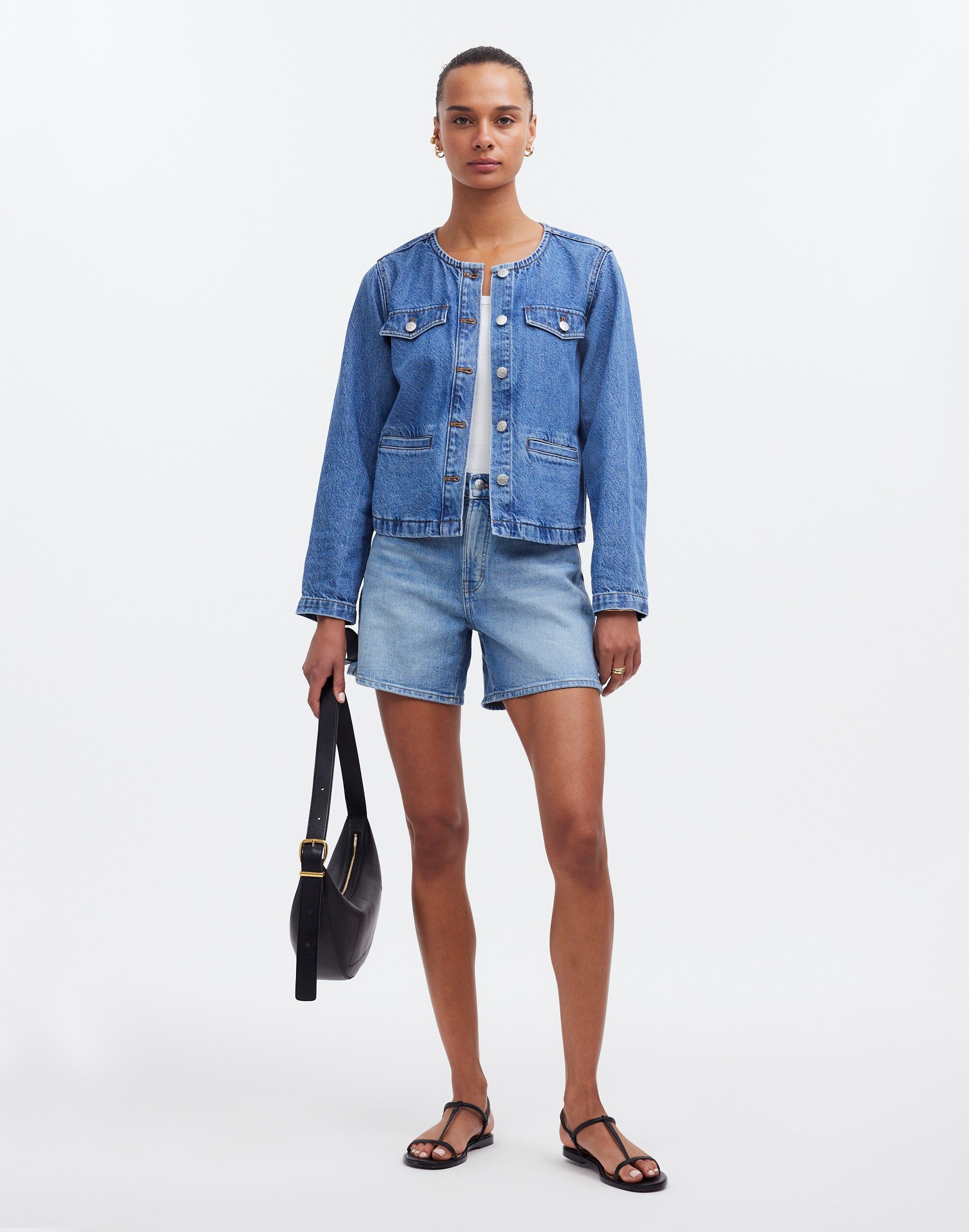 Denim Lady Jacket in Lakecourt Wash