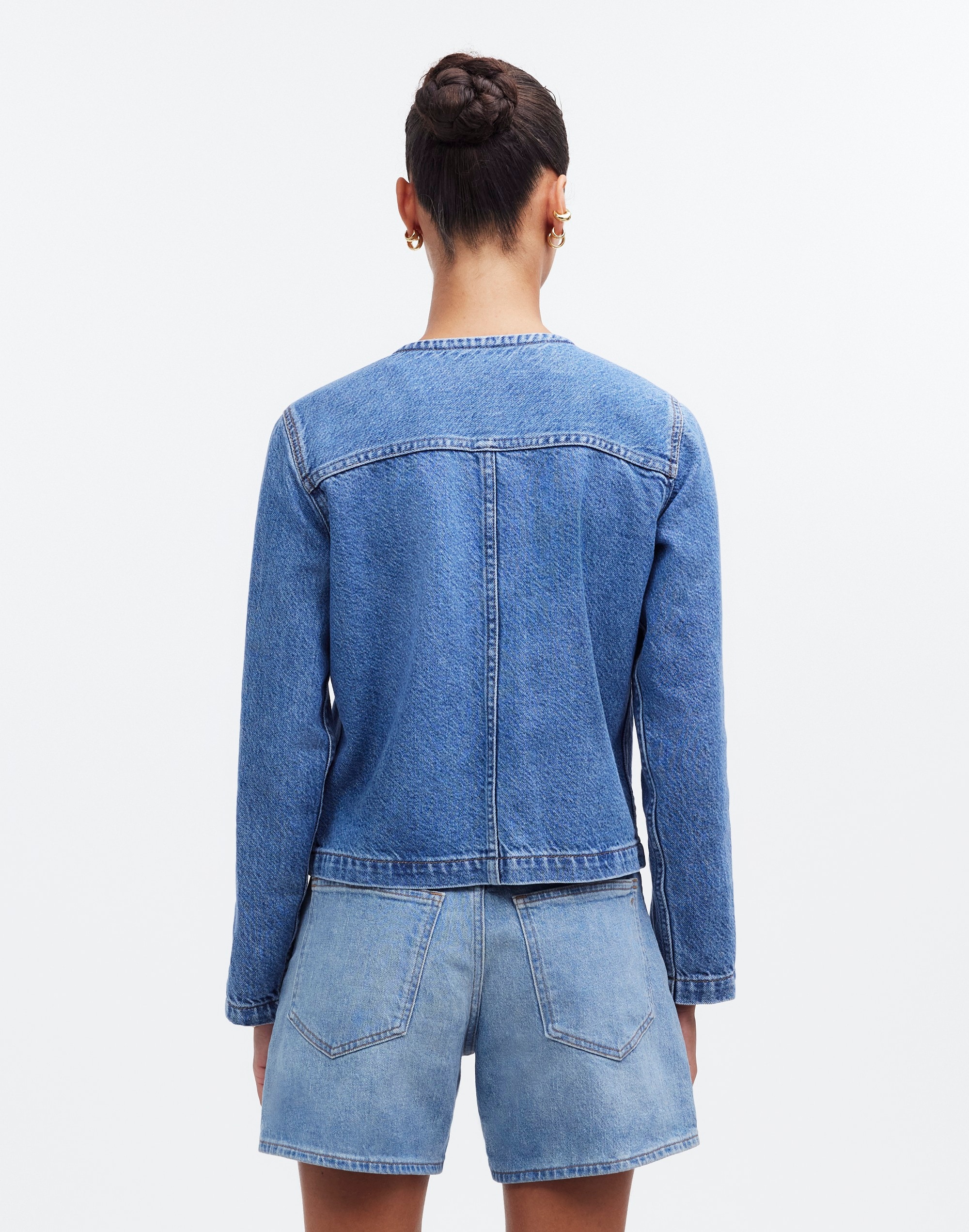 Denim Lady Jacket in Lakecourt Wash