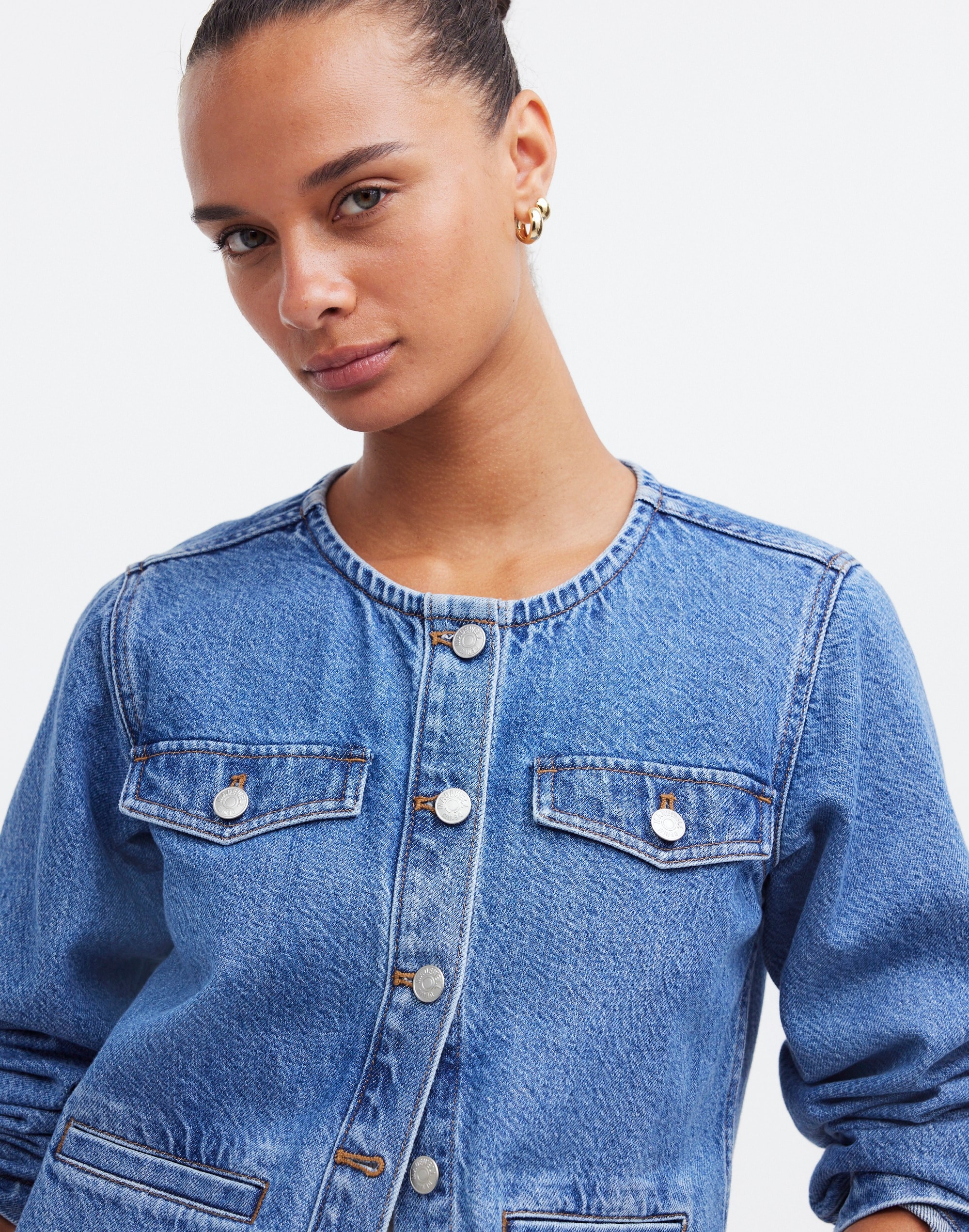 Denim Lady Jacket in Lakecourt Wash