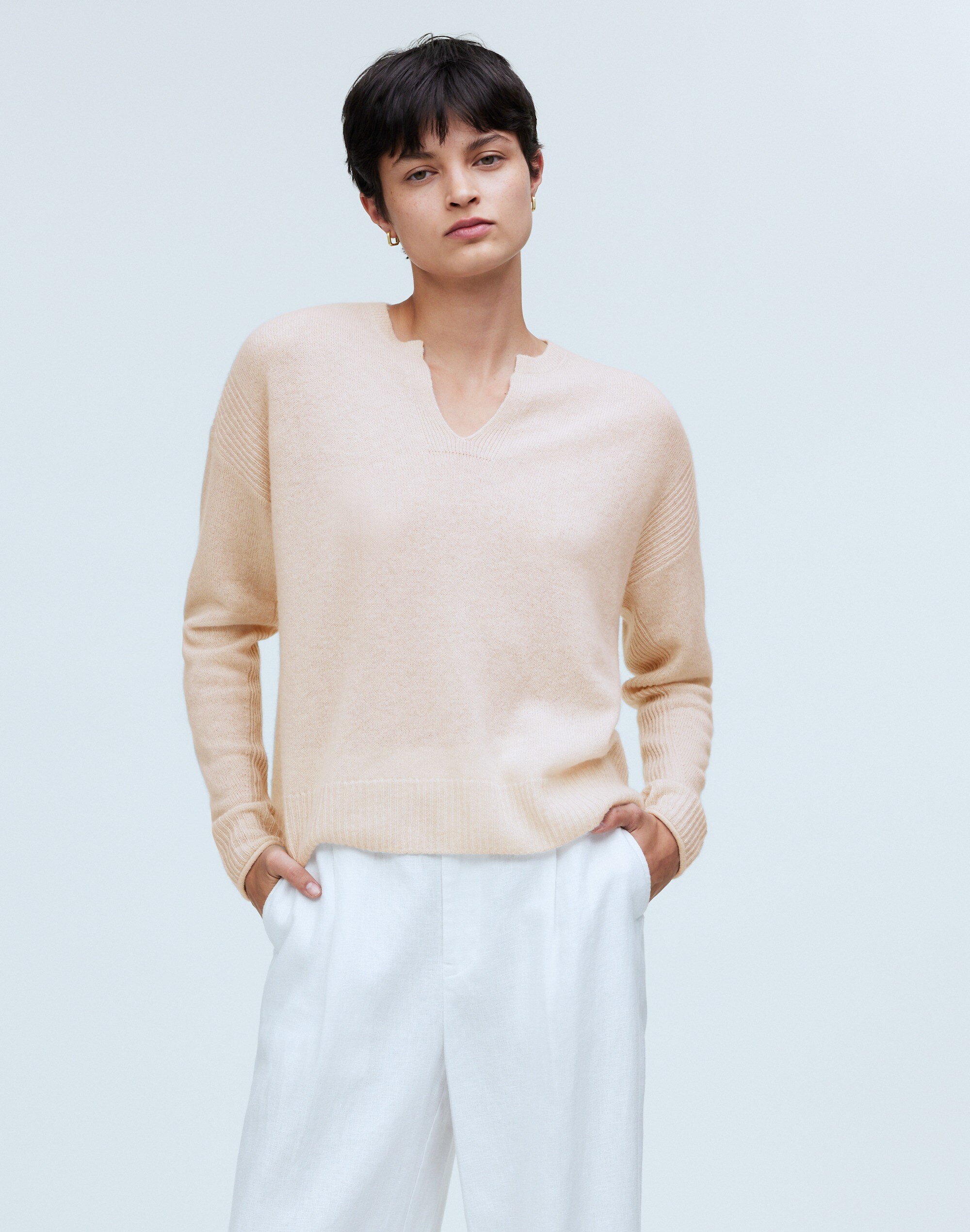 Cashmere V-Neck Sweater