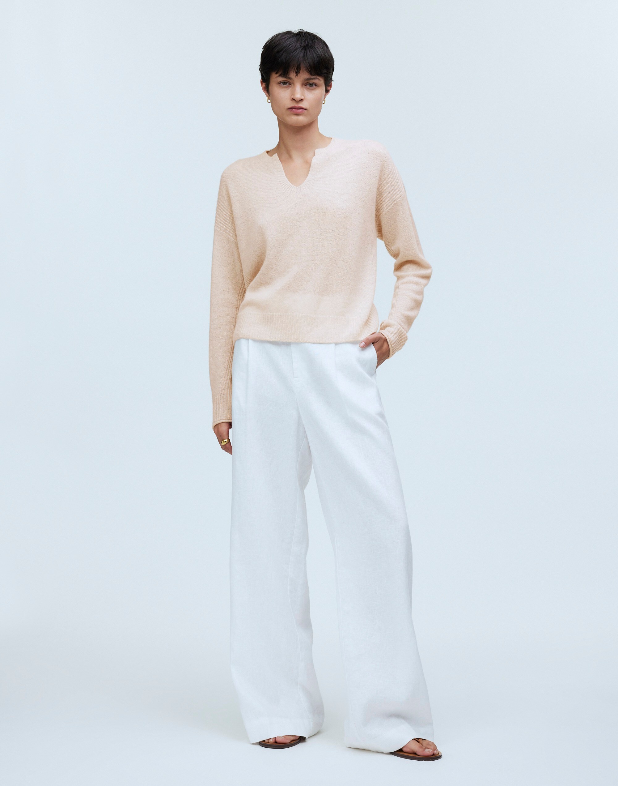 Cashmere V-Neck Sweater