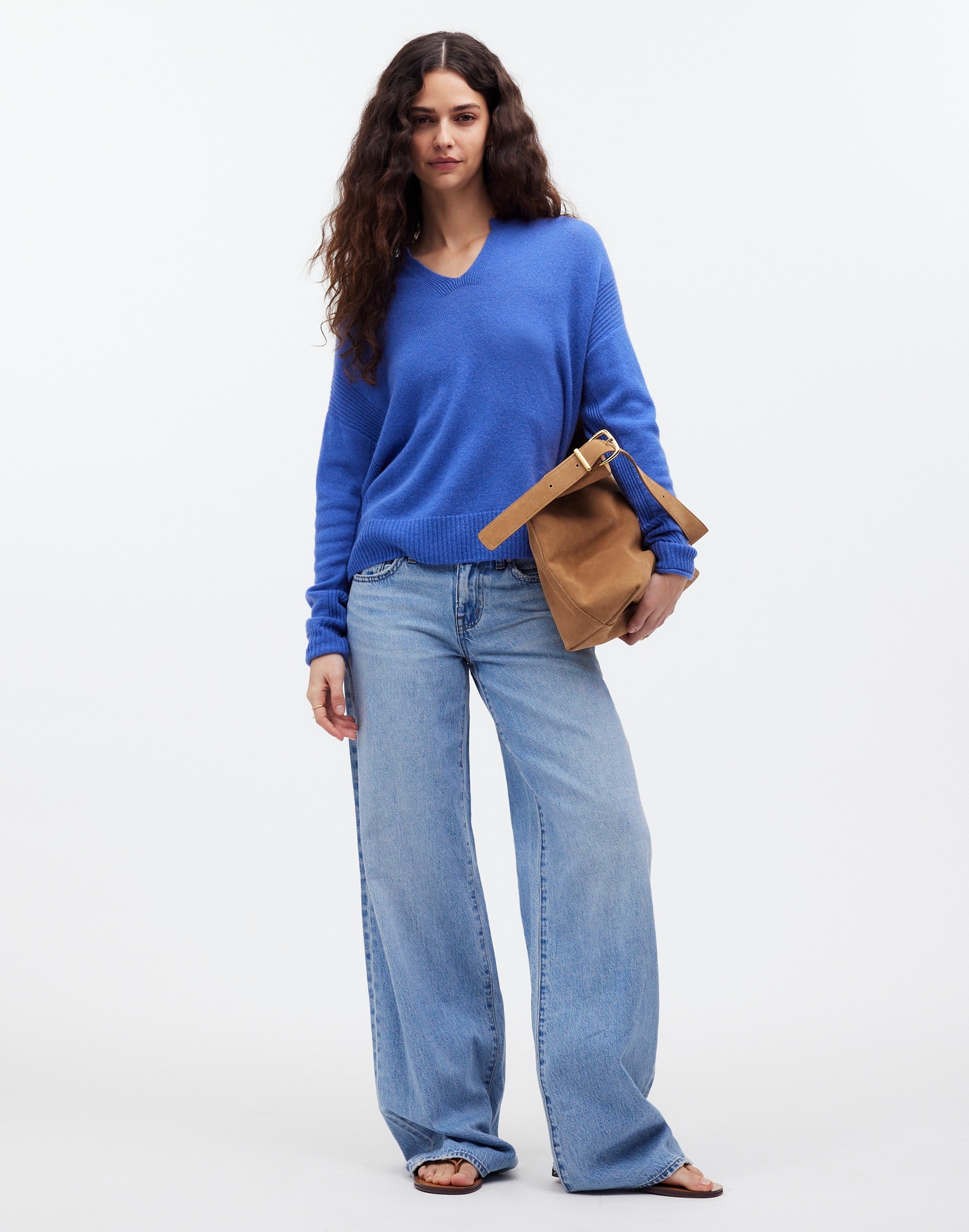 Cashmere V-Neck Sweater