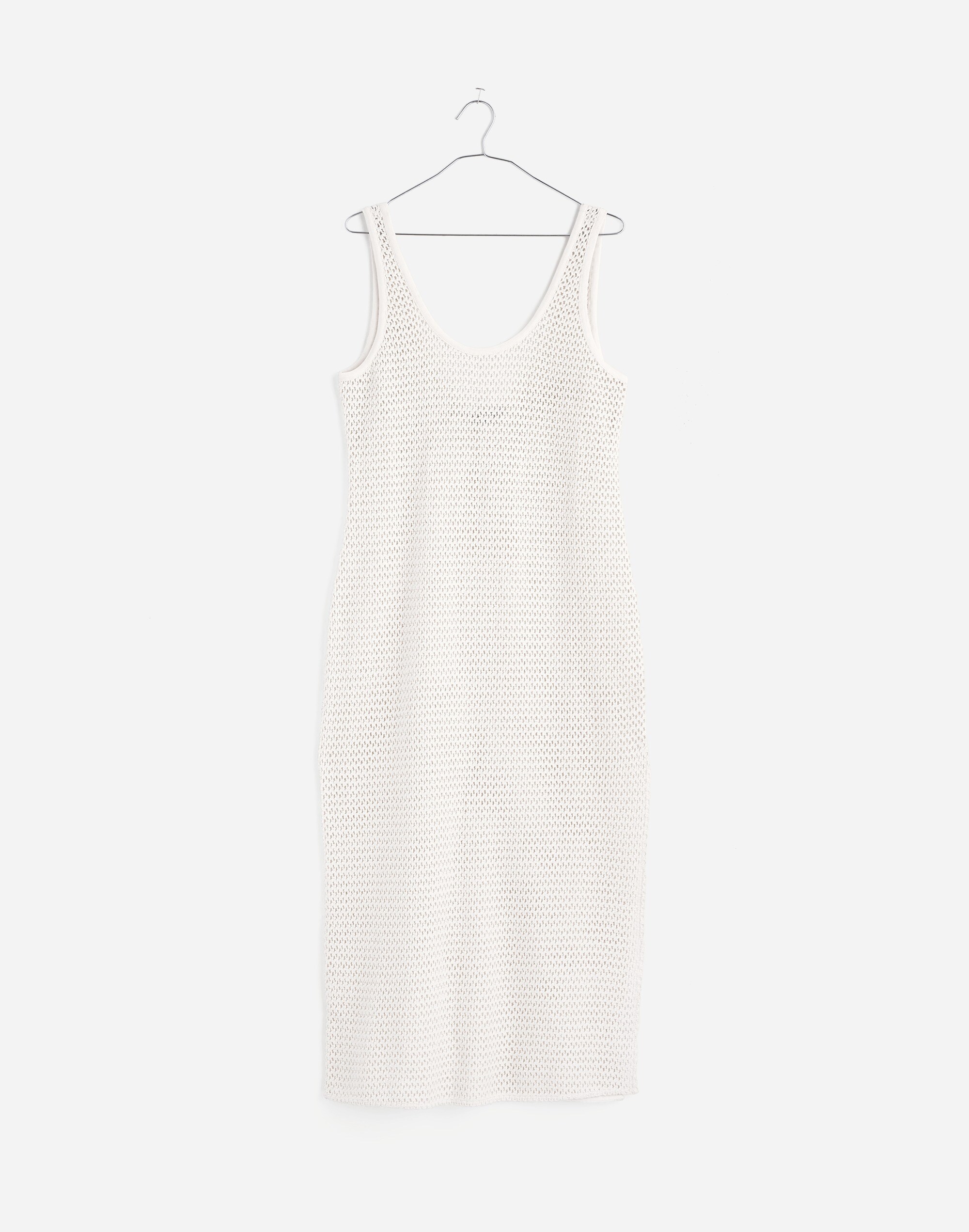 Crochet Sleeveless Maxi Cover-Up Dress