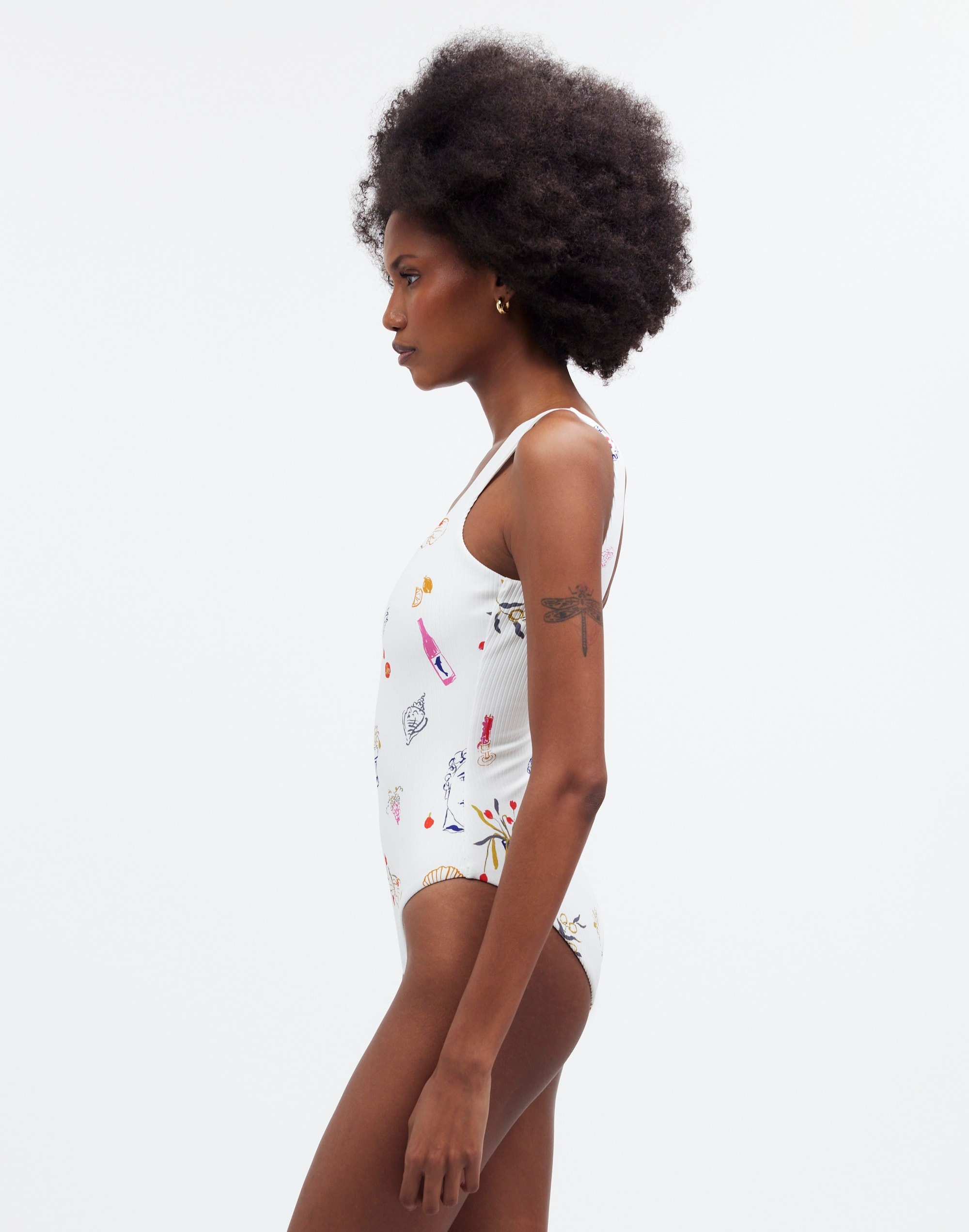 Madewell x Lisa Says Gah! Scoop-Neck One-Piece Swimsuit
