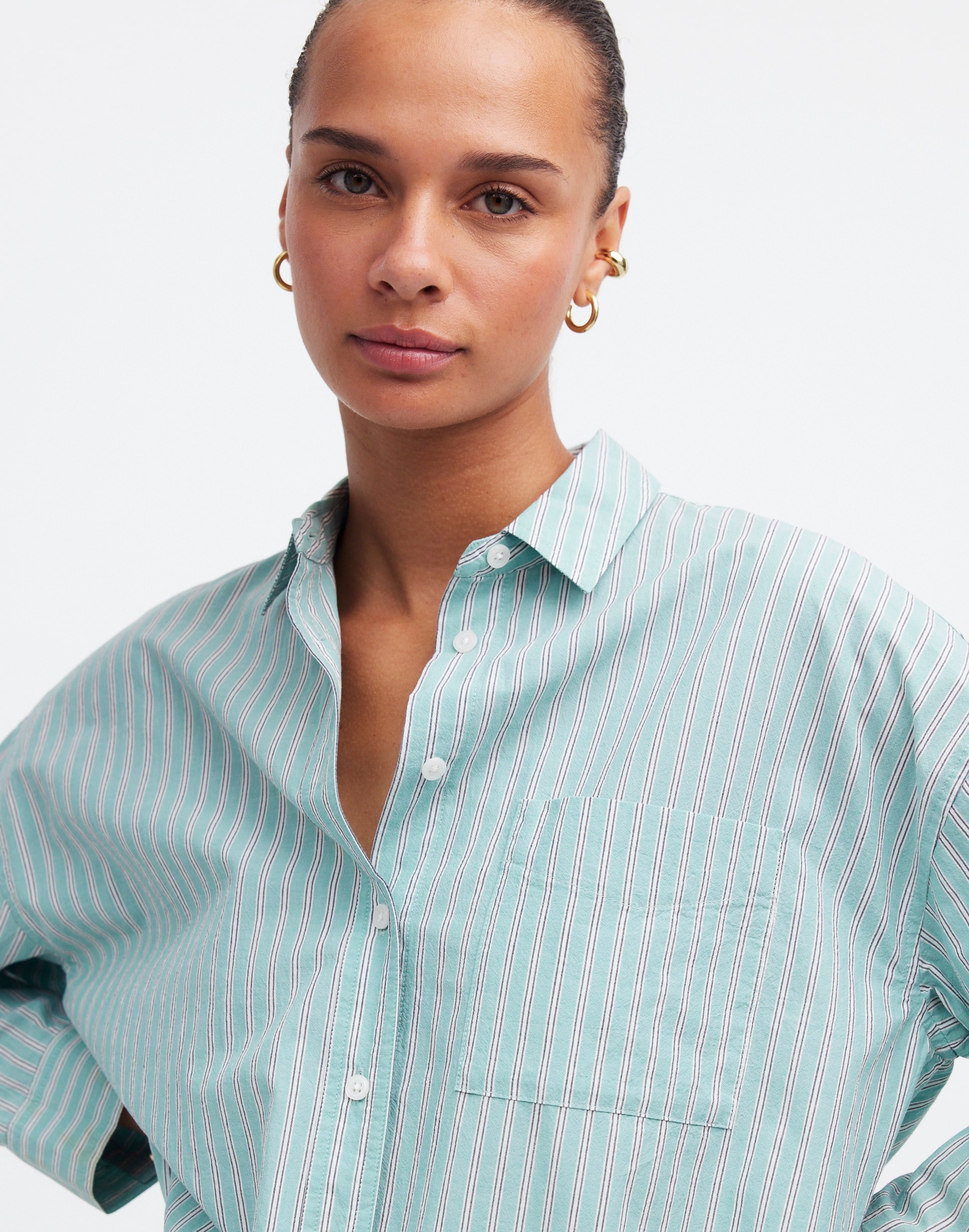 The Signature Poplin Oversized Shirt