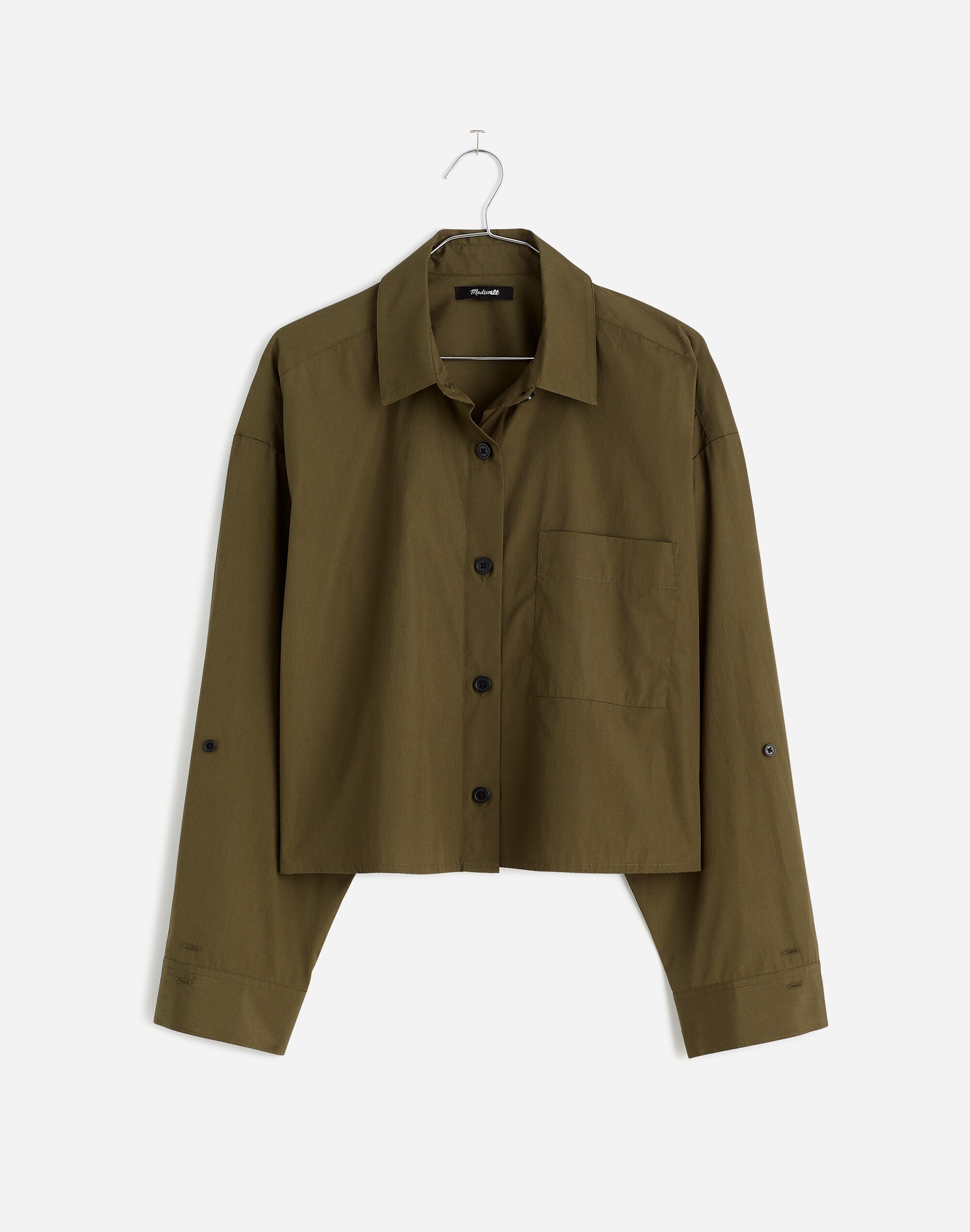 Straight-Hem Shirt