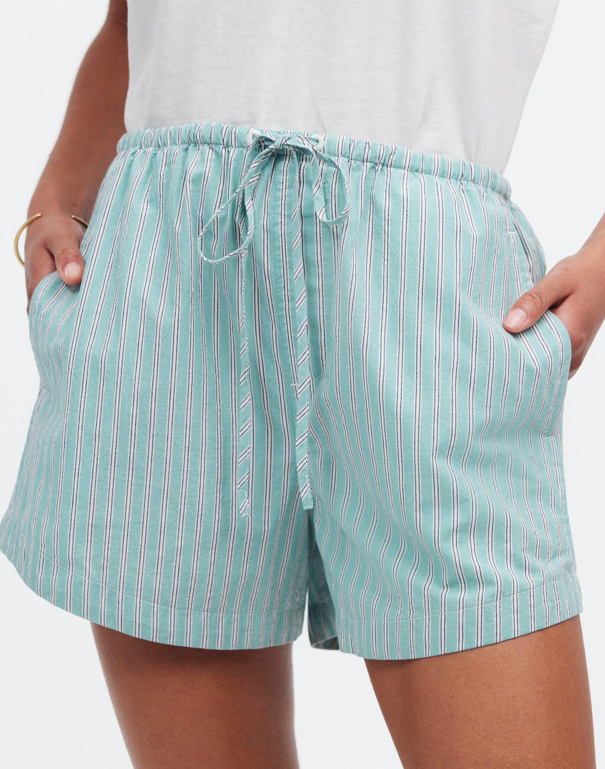 Drawstring Pull-On Shorts