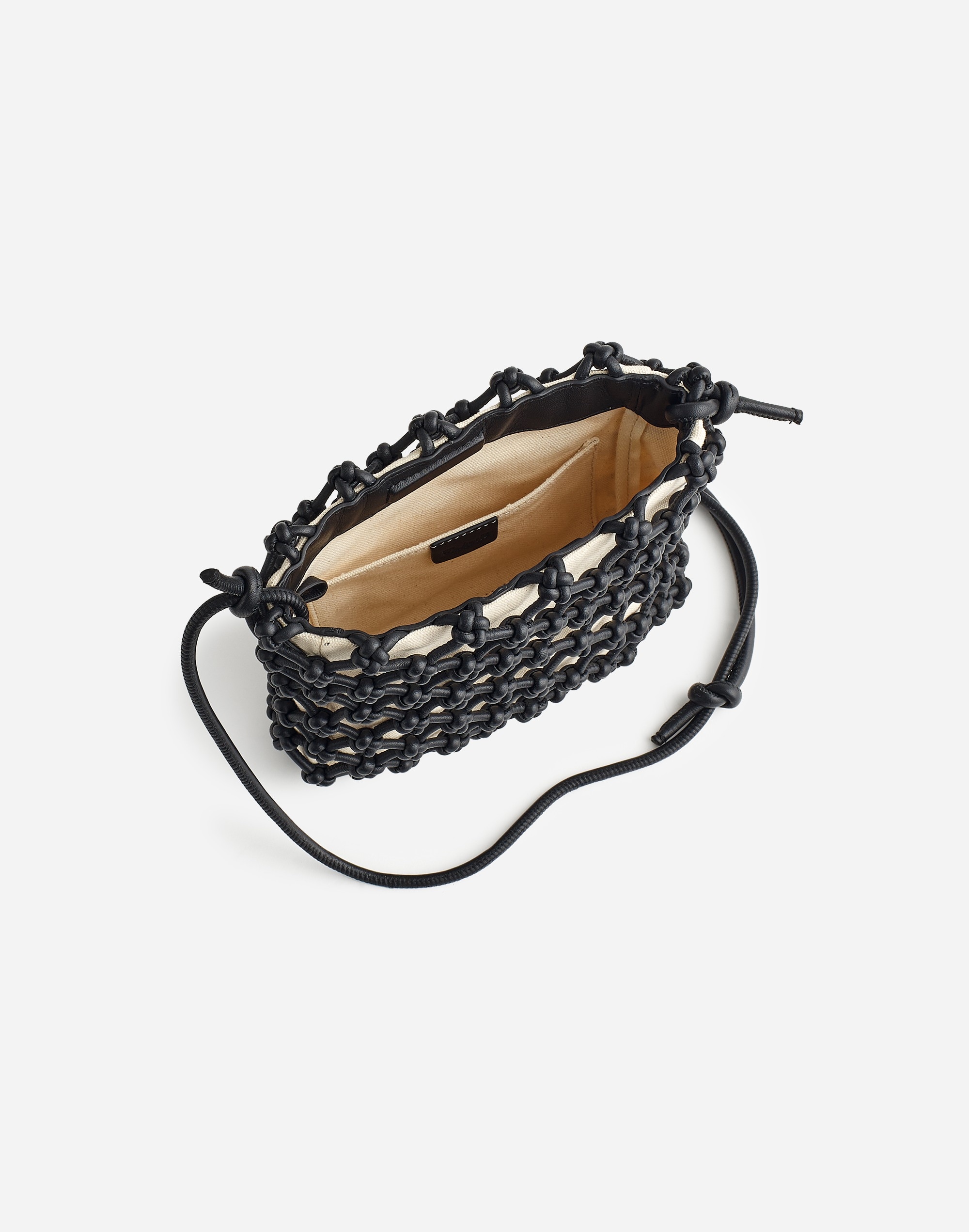 The Knotted Leather Crossbody Bag