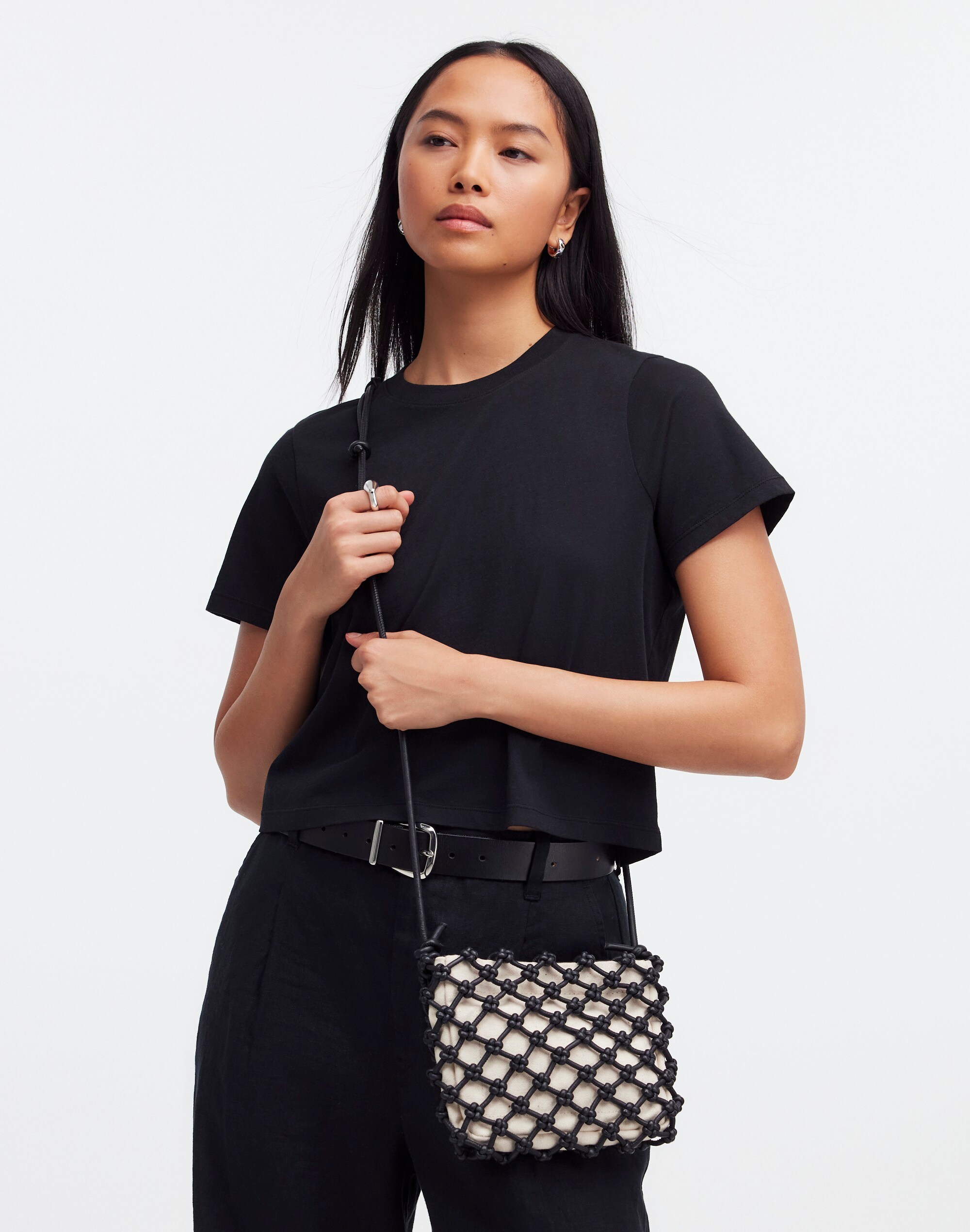 The Knotted Leather Crossbody Bag