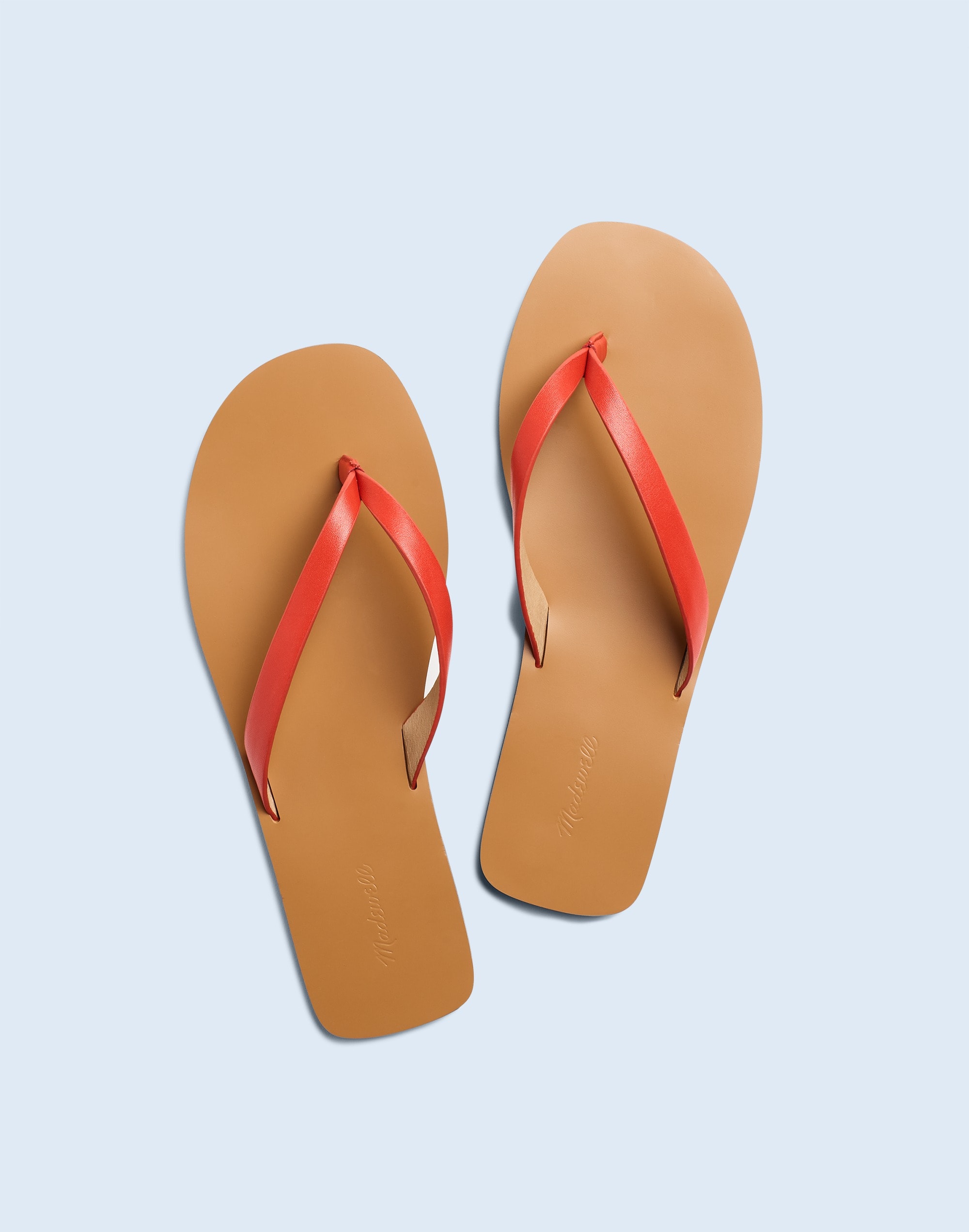 Mw The Gabi Thong Slide Sandal In Himalayan Orange