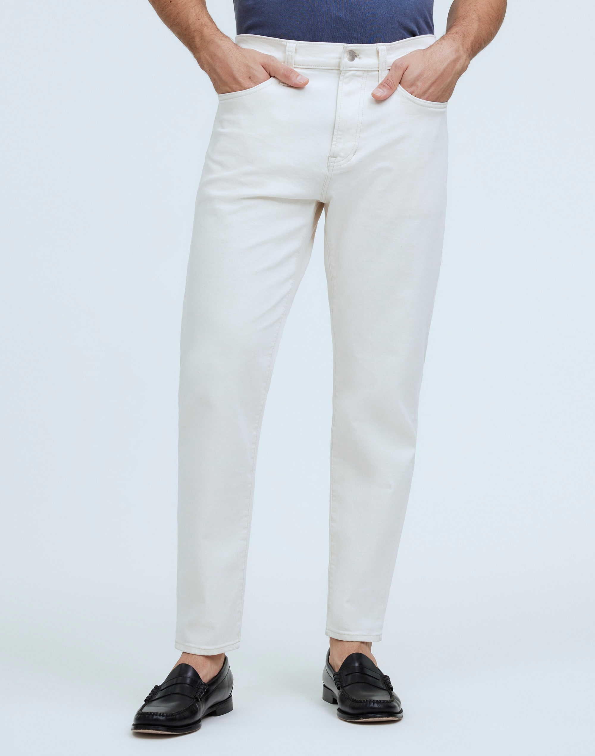 Shop Mw Athletic Slim Jeans In Tile White