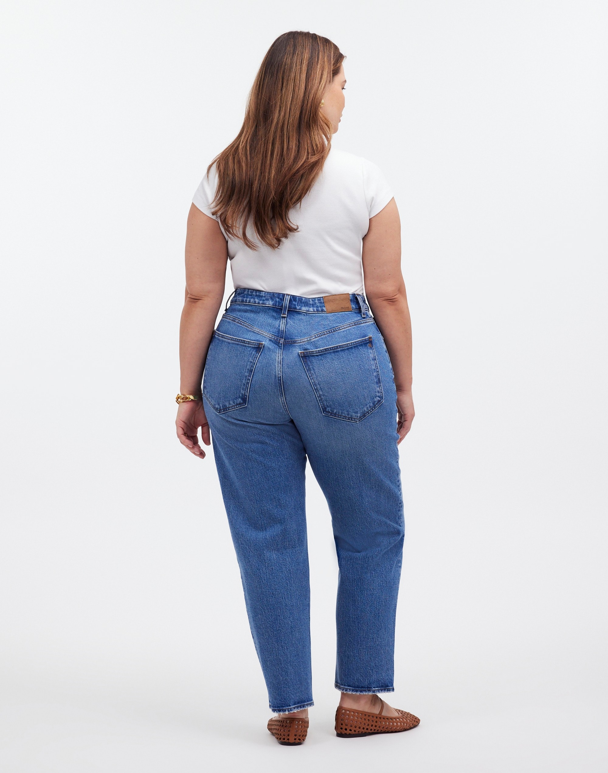 The Plus '90s Straight Crop Jean