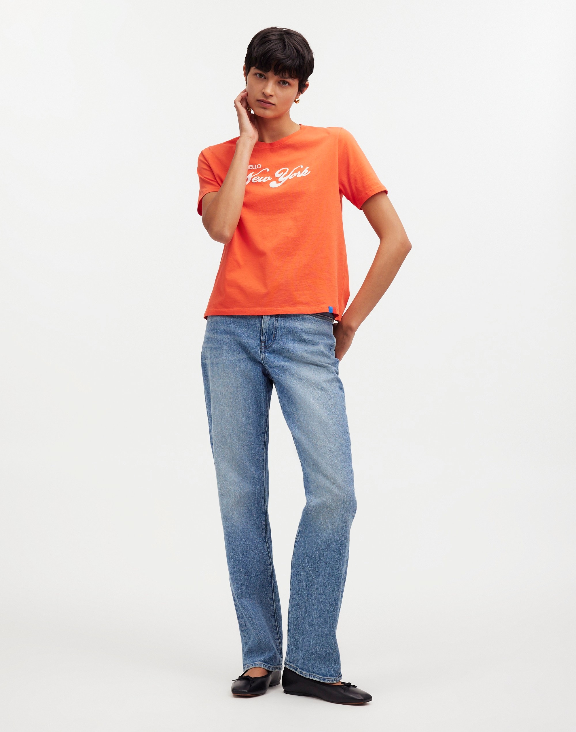 るる※ Tee (Navy) house on the hill White House on the Hill