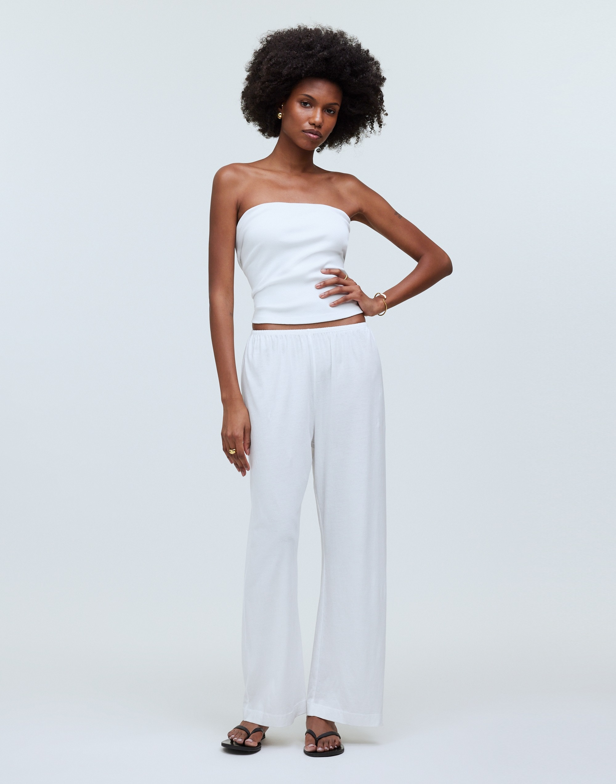 donni jersey simple pant