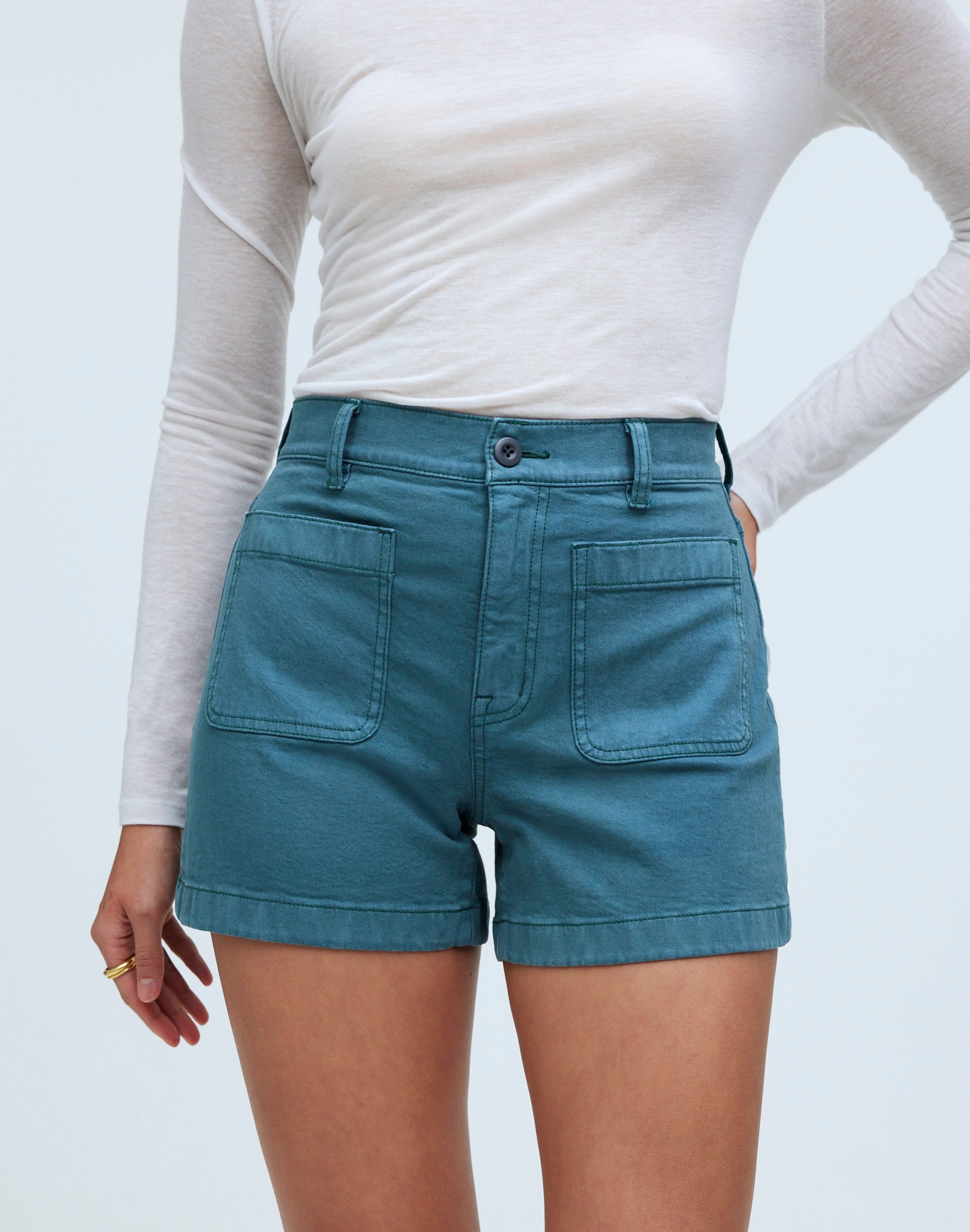 The Emmett Short in Garment Dye: Patch Pocket Edition