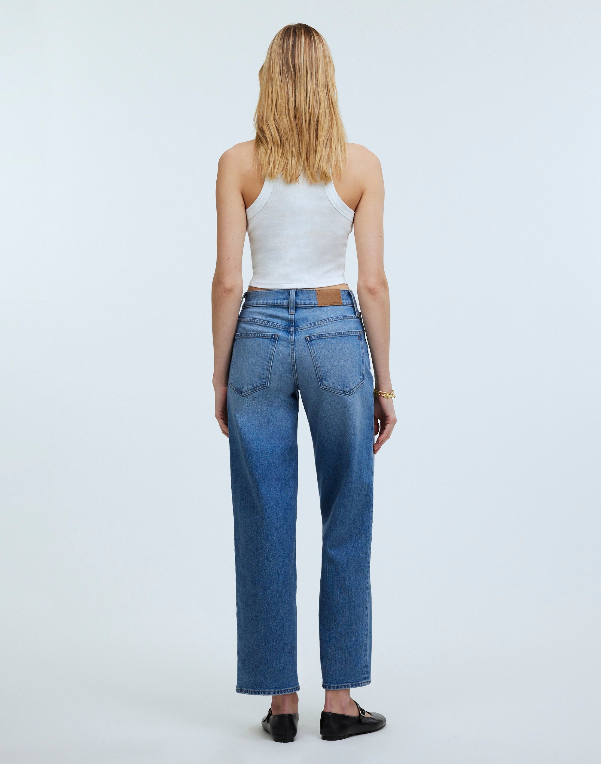 The Perfect Vintage Mid-Rise Wide-Leg Jean