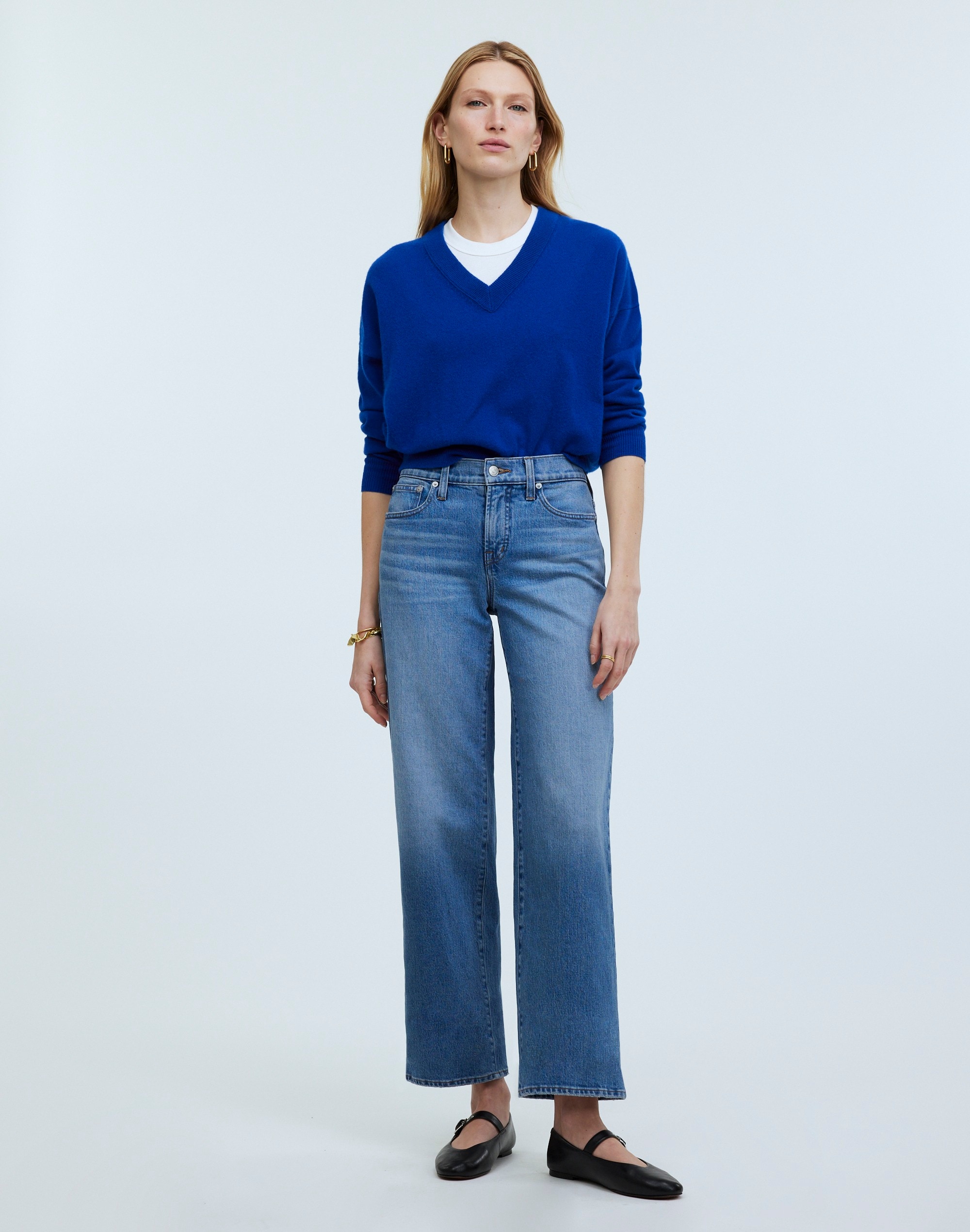 The Perfect Vintage Mid-Rise Wide-Leg Jean