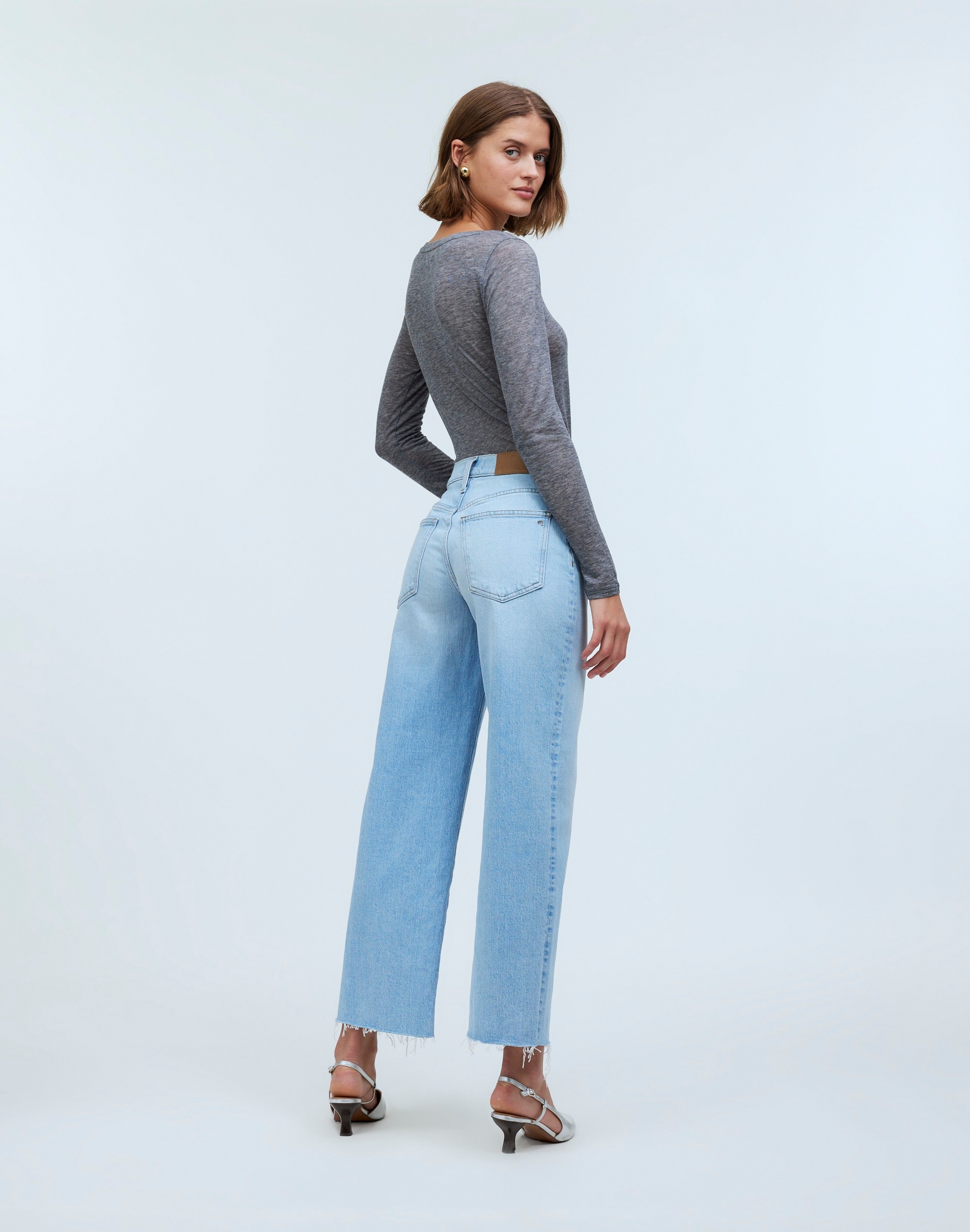 The Perfect Vintage Mid-Rise Wide-Leg Jean