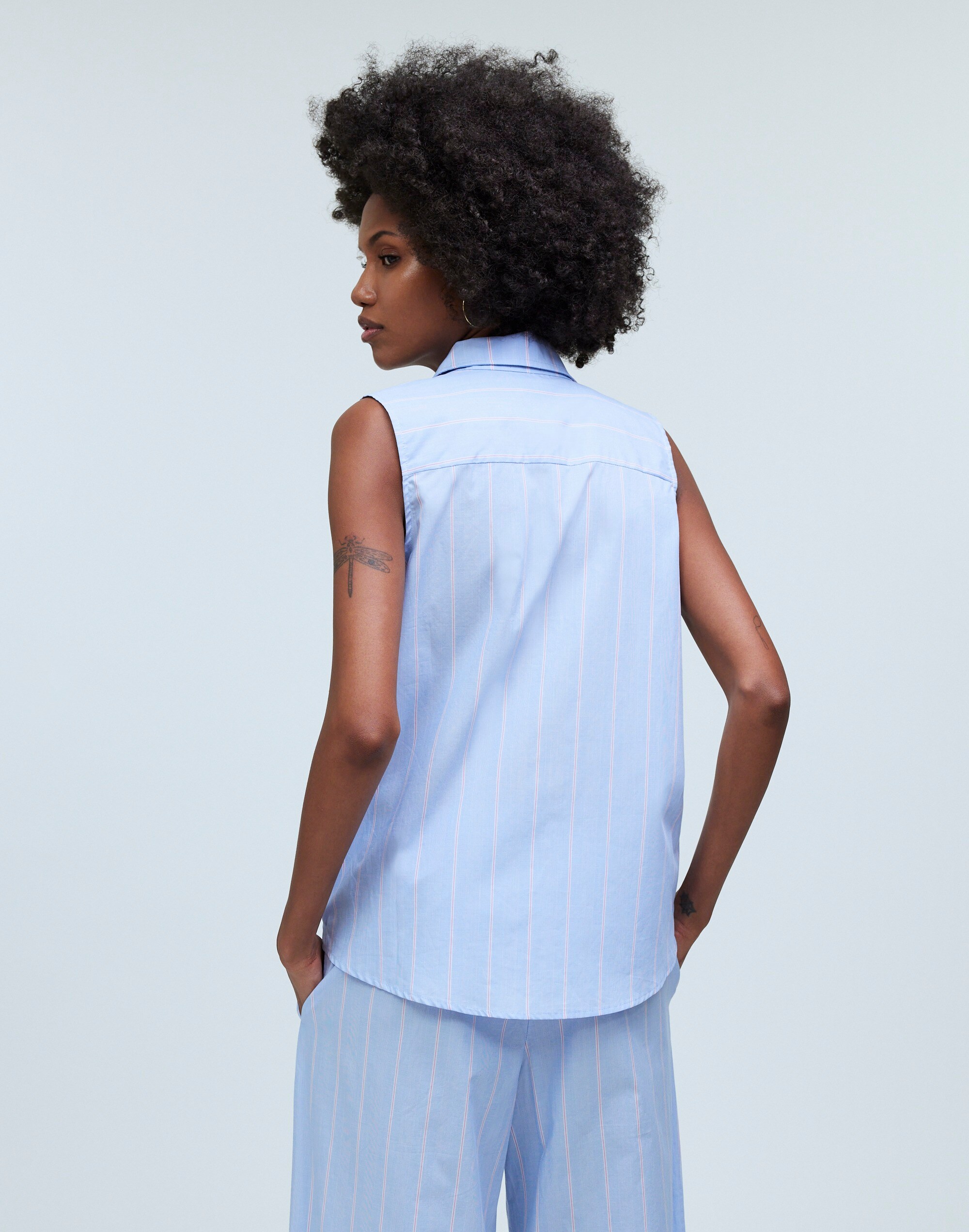 Donni Pop Sleeveless Shirt