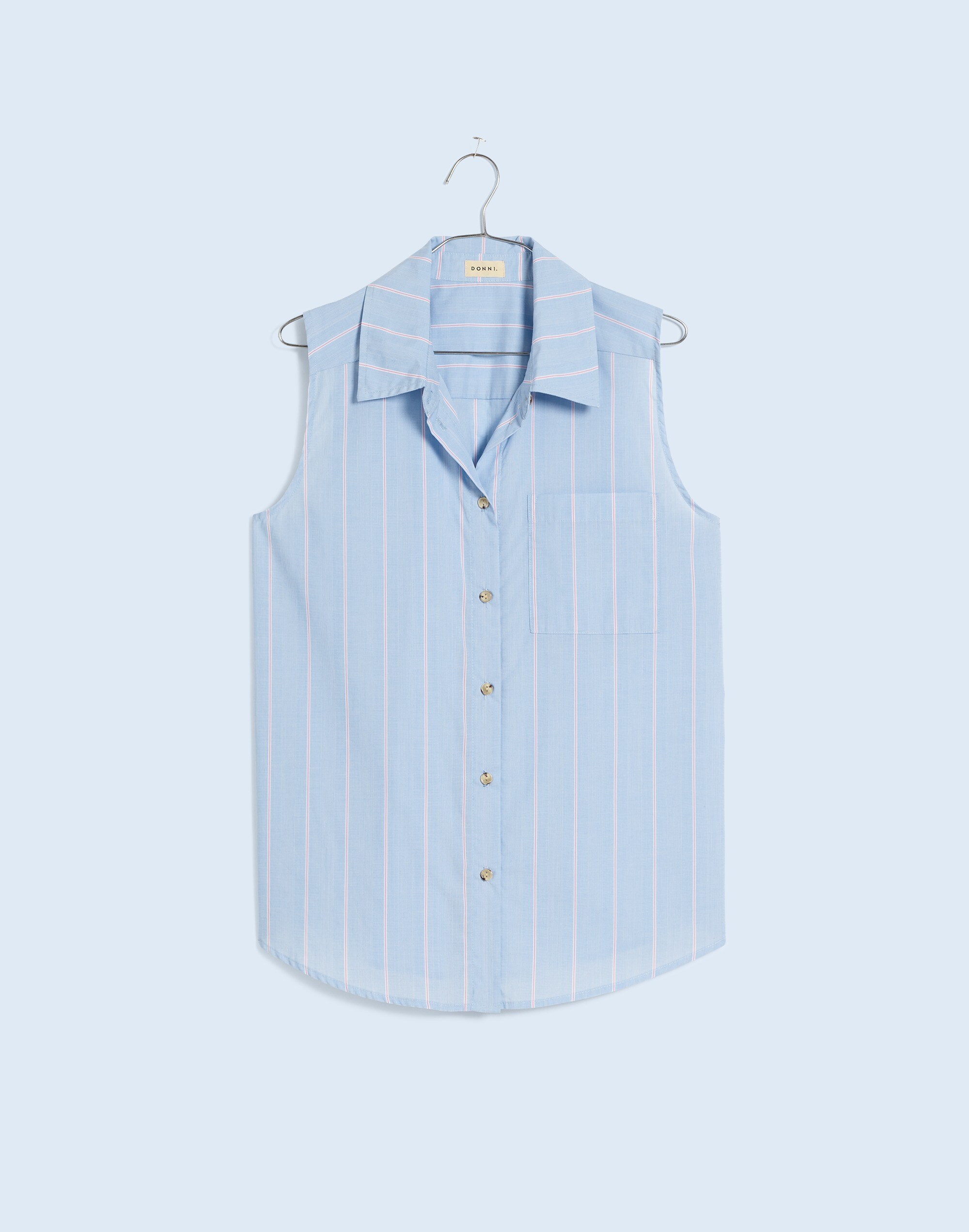 Donni Pop Sleeveless Shirt