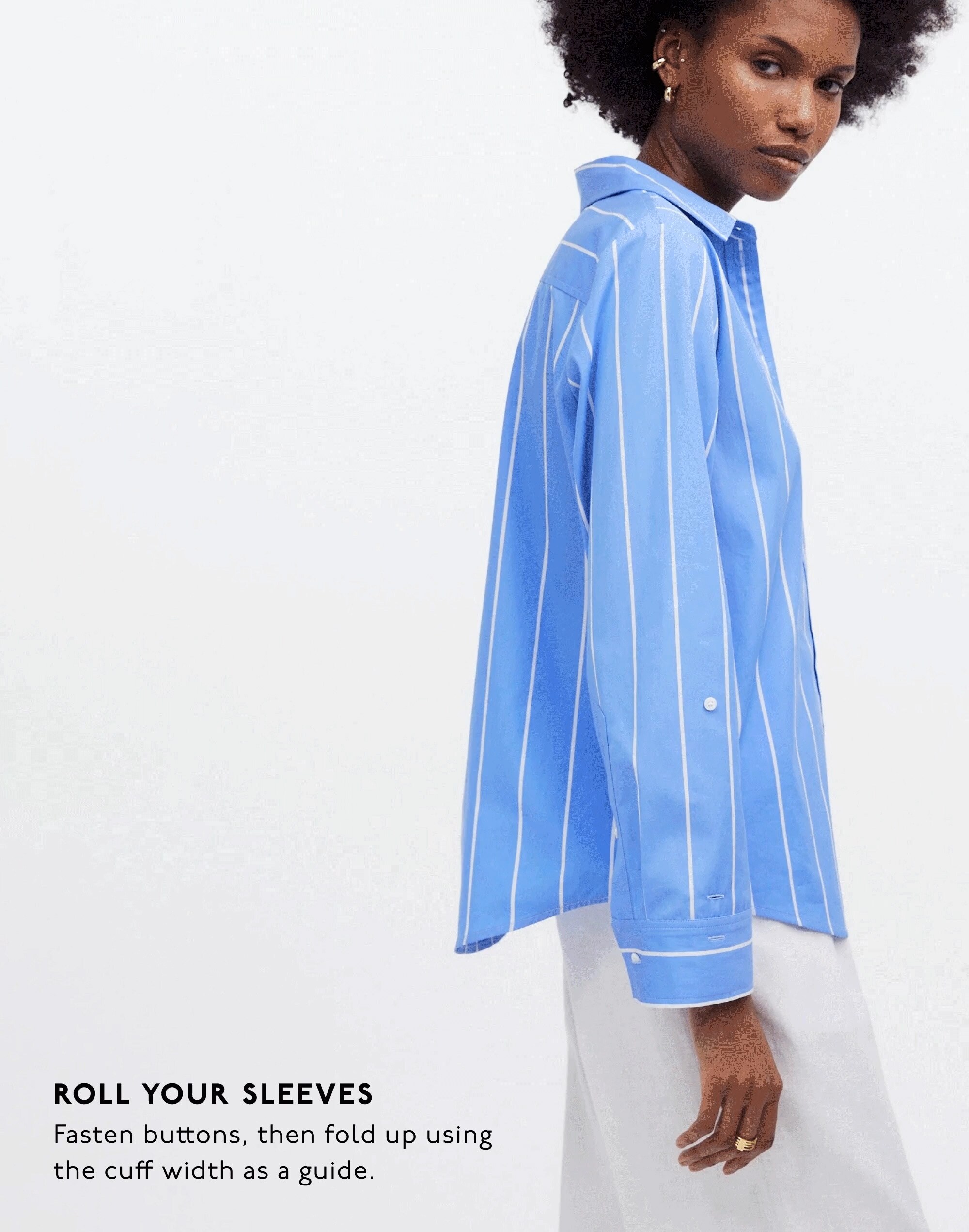 Relaxed Button-Front Shirt in Poplin | Madewell