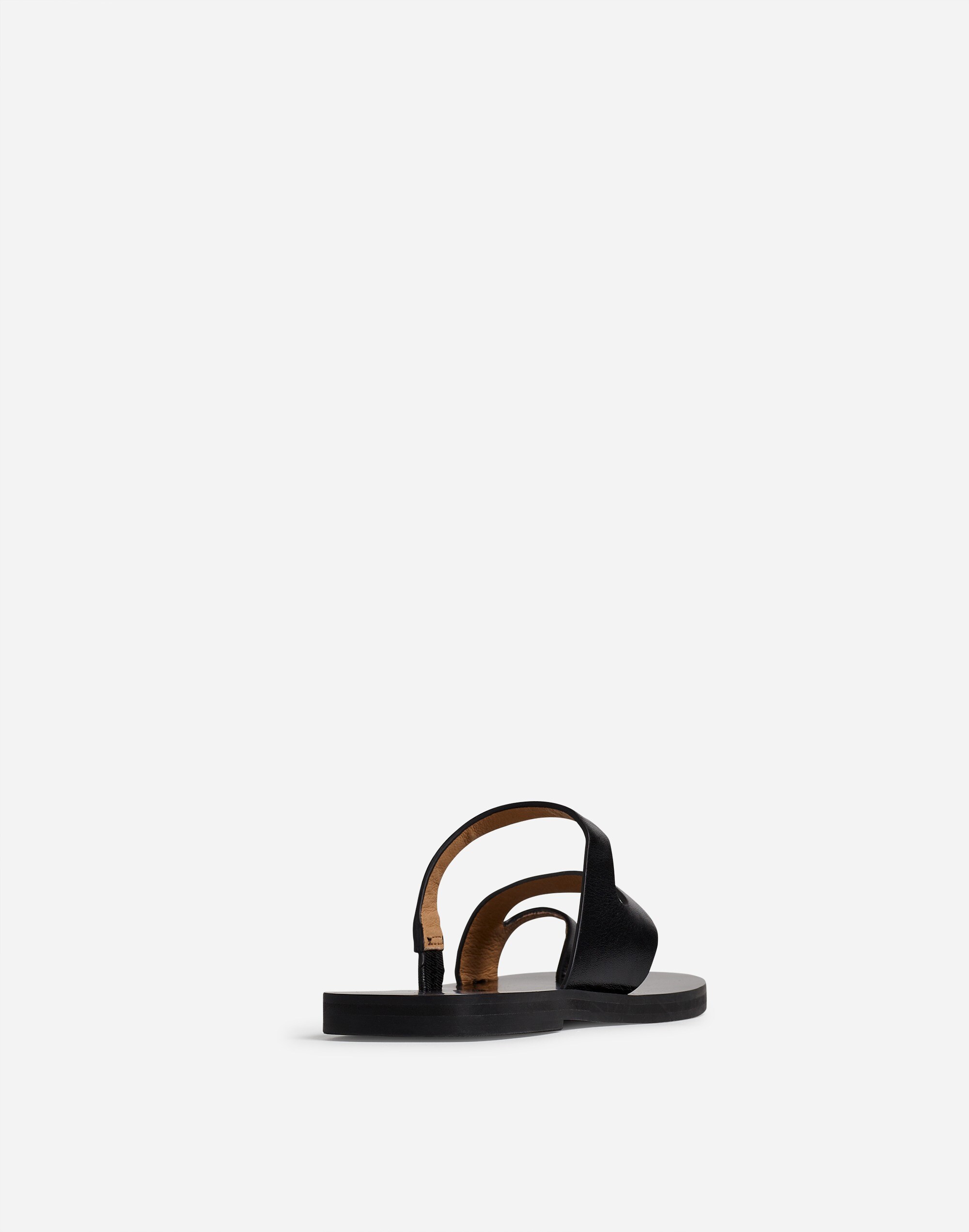 The Gabi Asymmetric-Strap Sandal