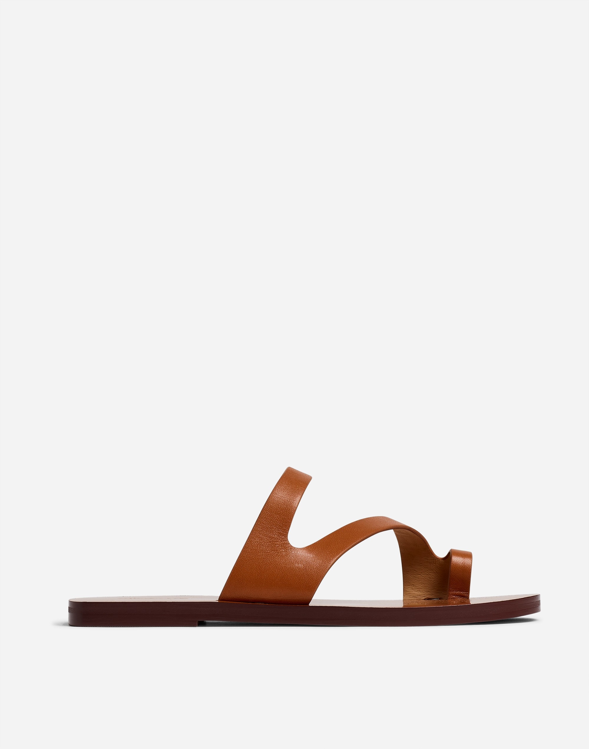The Gabi Asymmetric-Strap Sandal