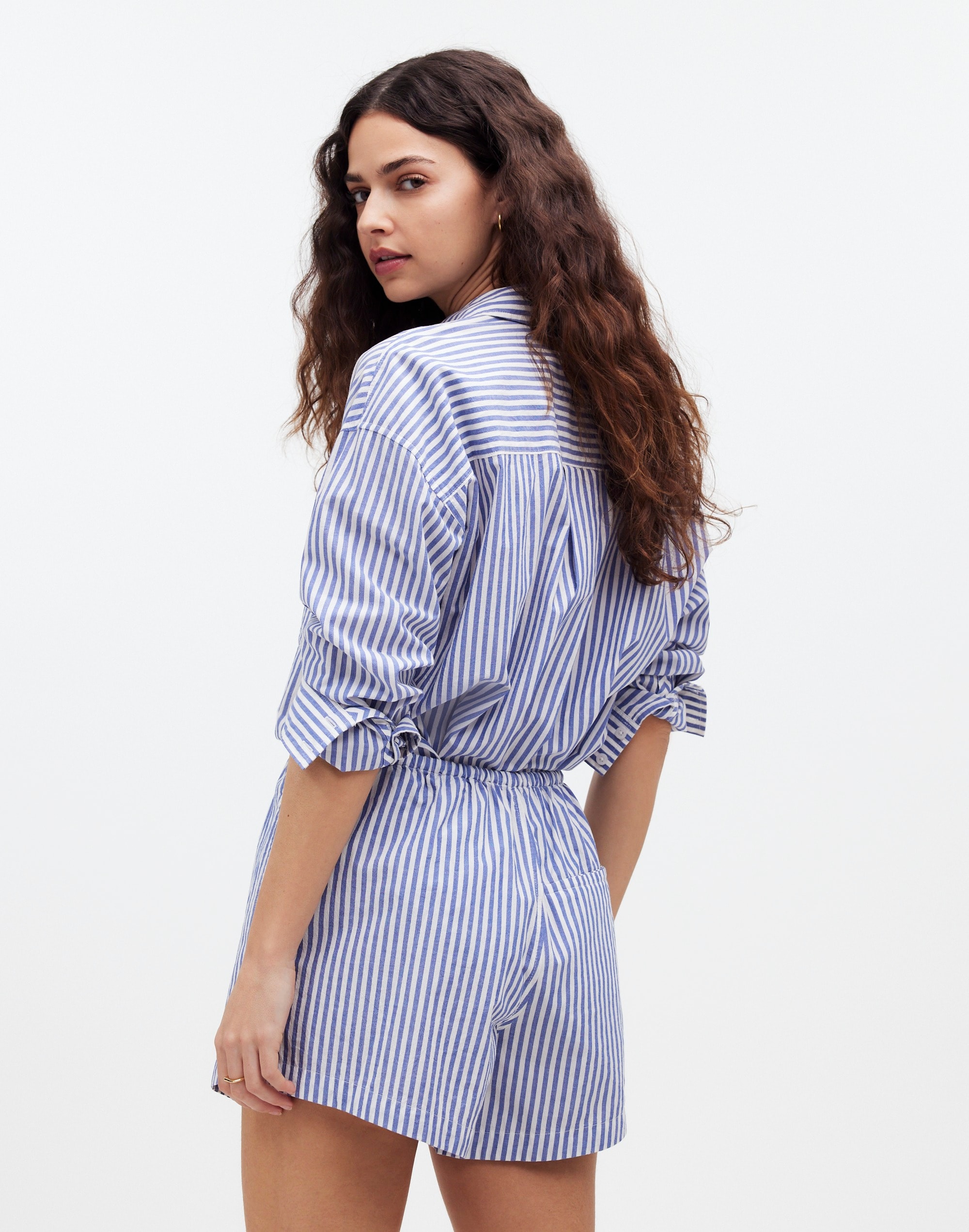 Drawstring Pull-On Shorts