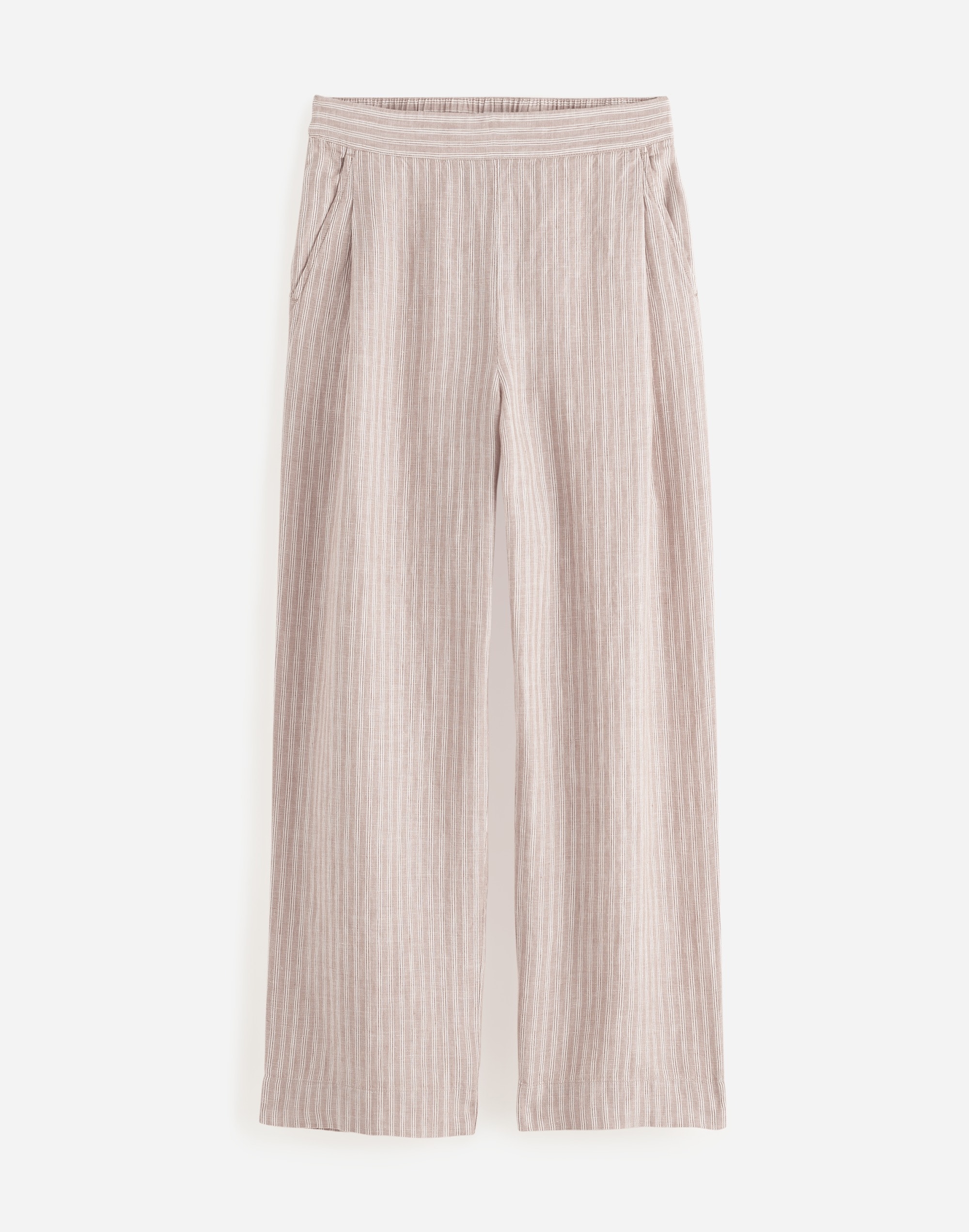 Pull-On Straight Crop Pant