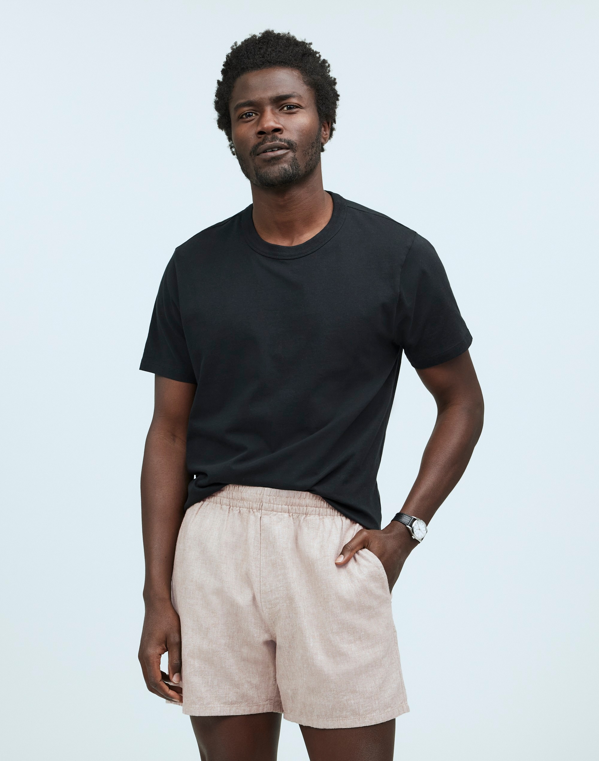 5 1/2" Linen Everywear Shorts