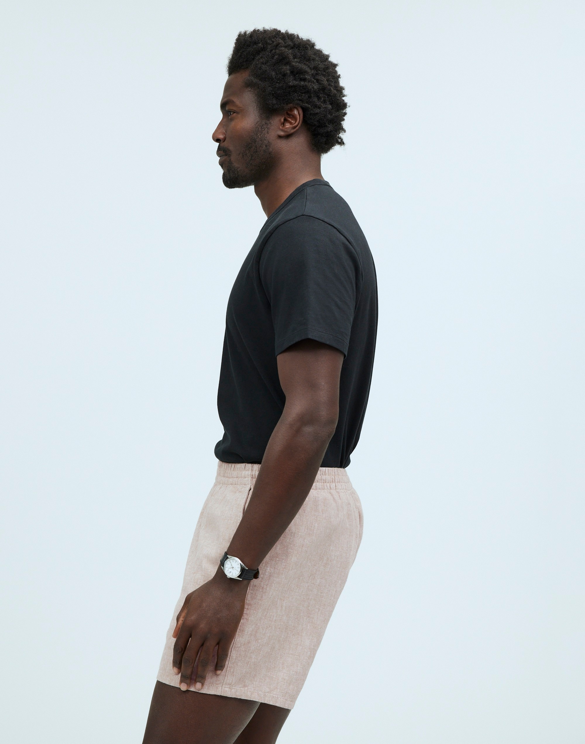 5 1/2" Linen Everywear Shorts