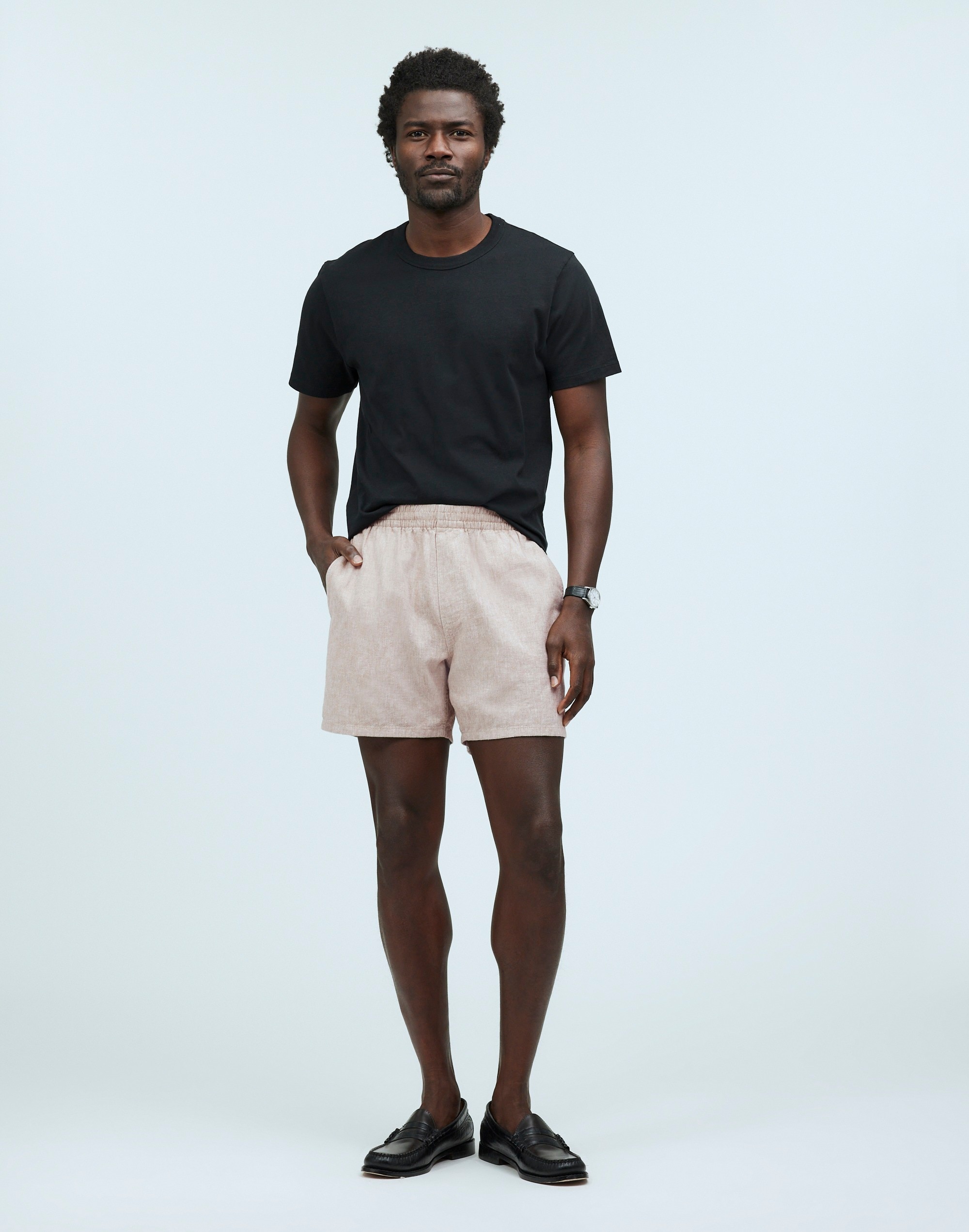 5 1/2" Linen Everywear Shorts