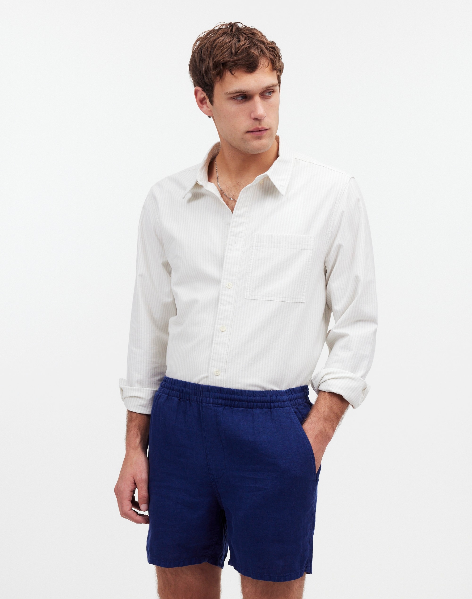 5 1/2" Linen Everywear Shorts