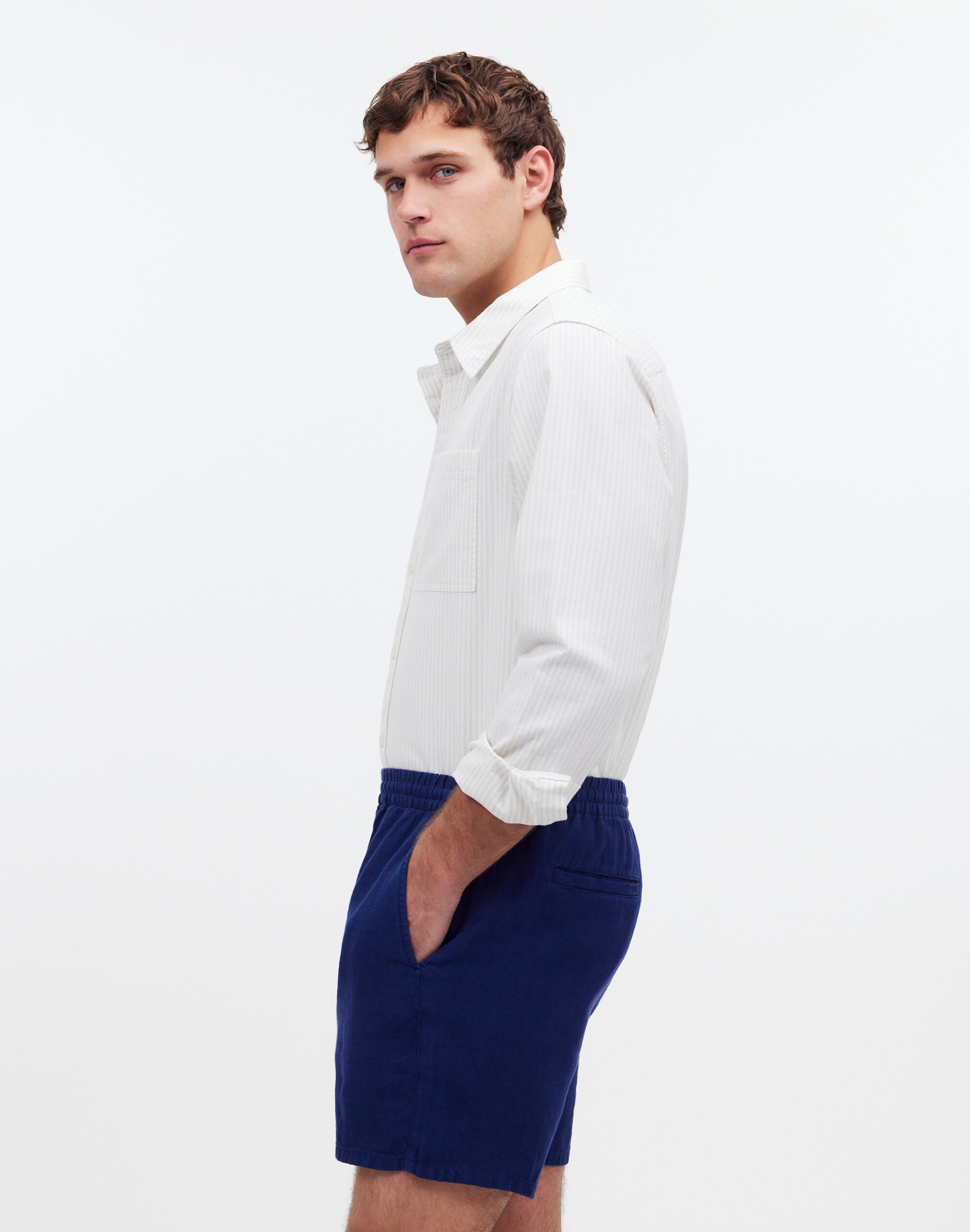 5 1/2" Linen Everywear Shorts