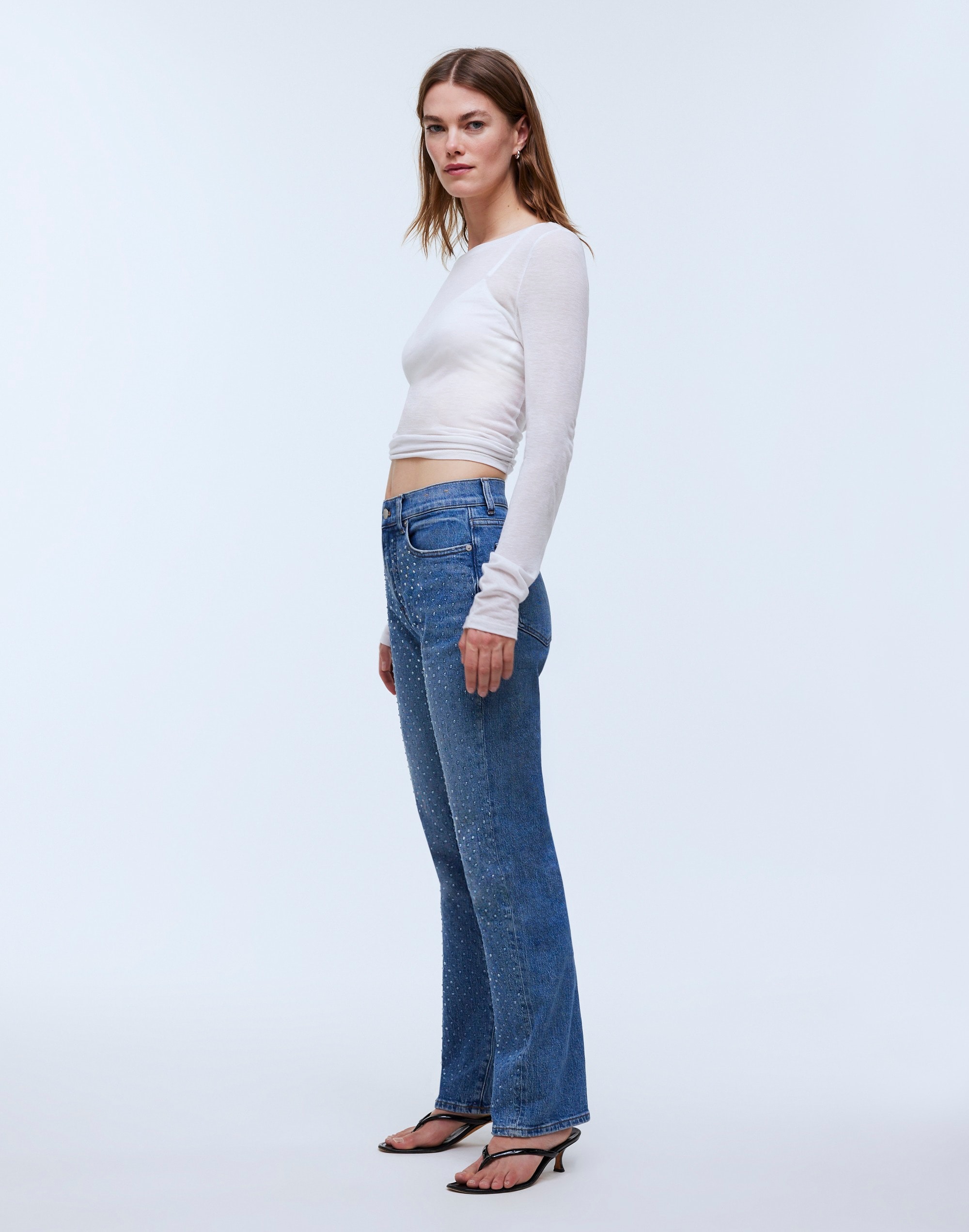 Limited-Edition Drop: The Rhinestone '90s Straight Jean