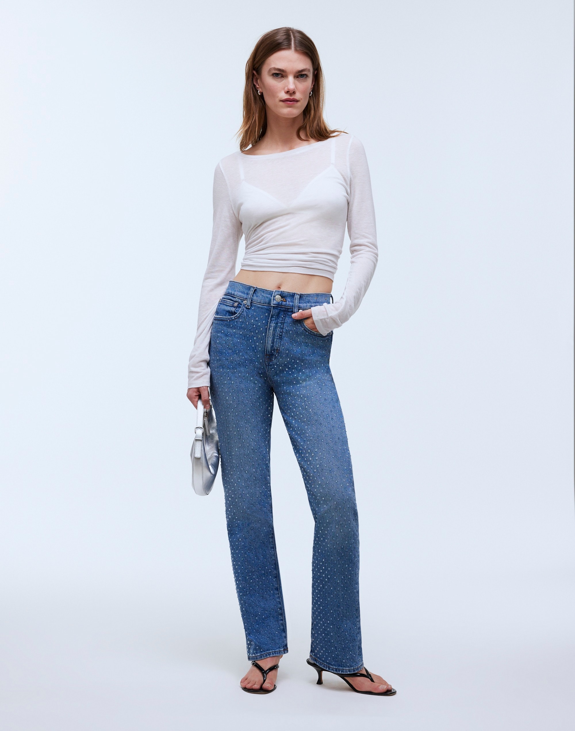 Limited-Edition Drop: The Rhinestone '90s Straight Jean